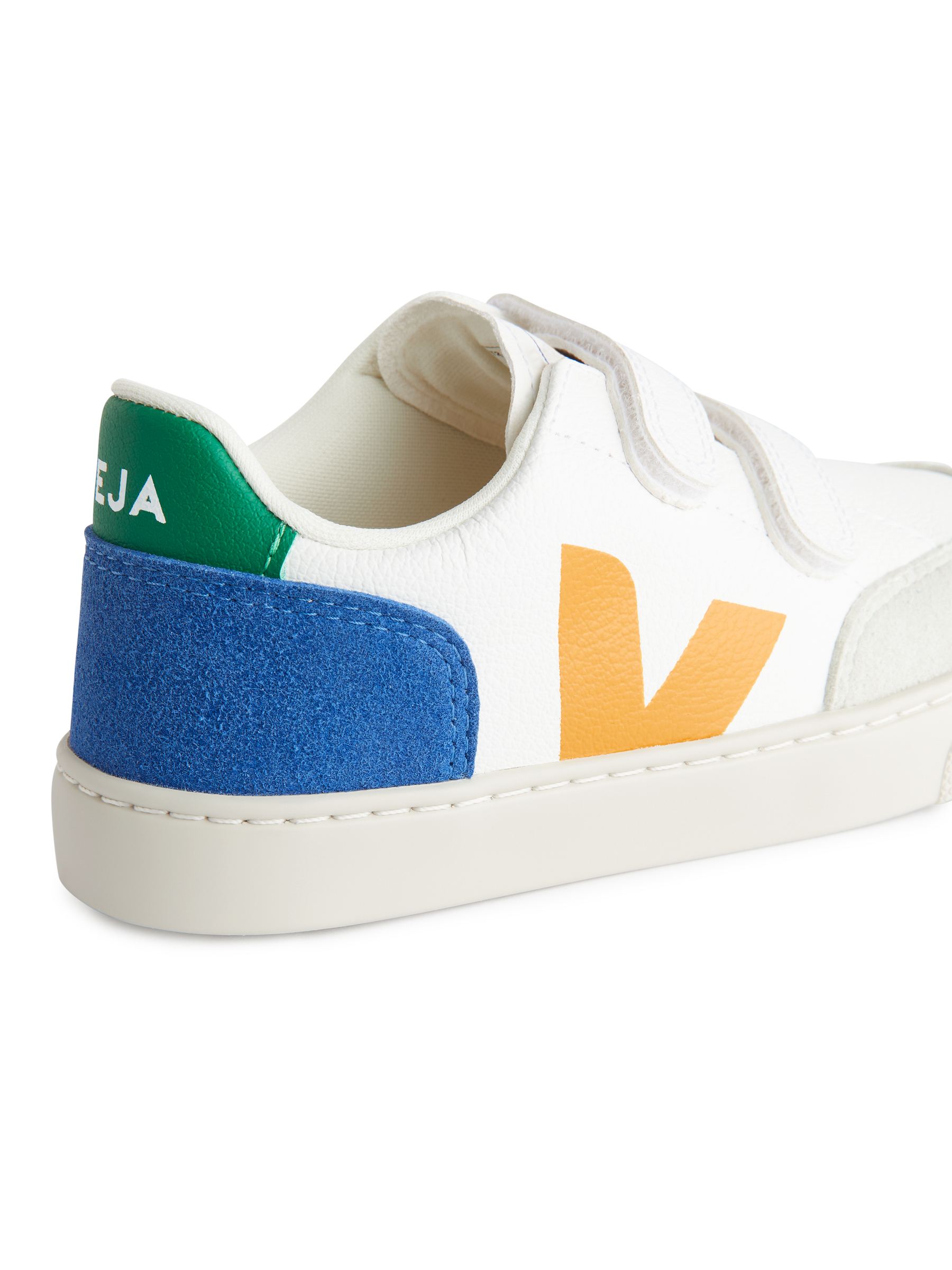 Trampki Veja V-12 Junior - Biały/żółty/niebieski - Children - StillMedia/DescriptiveDetail - 2