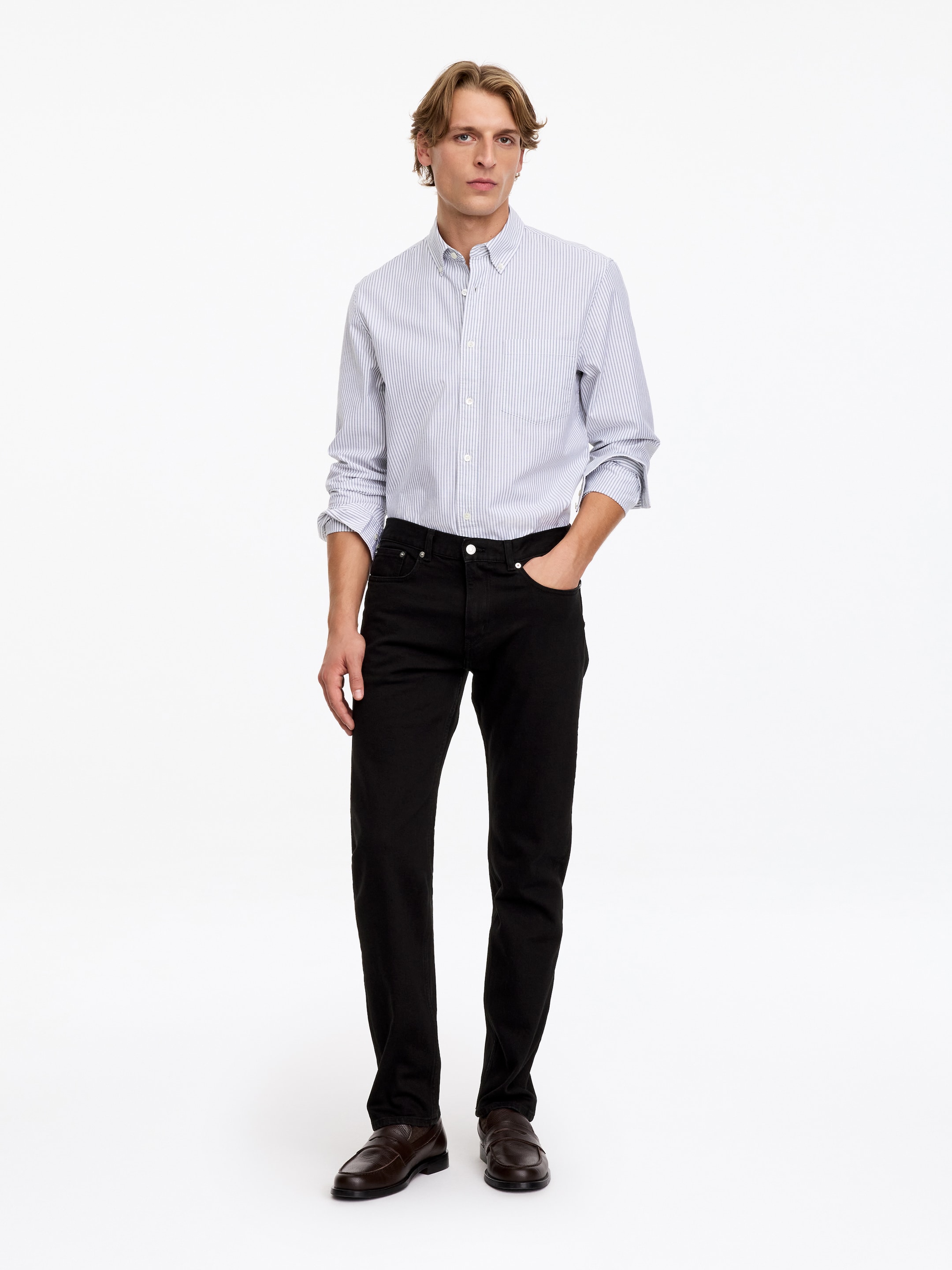 PARK Regular Jeans-Black-20754