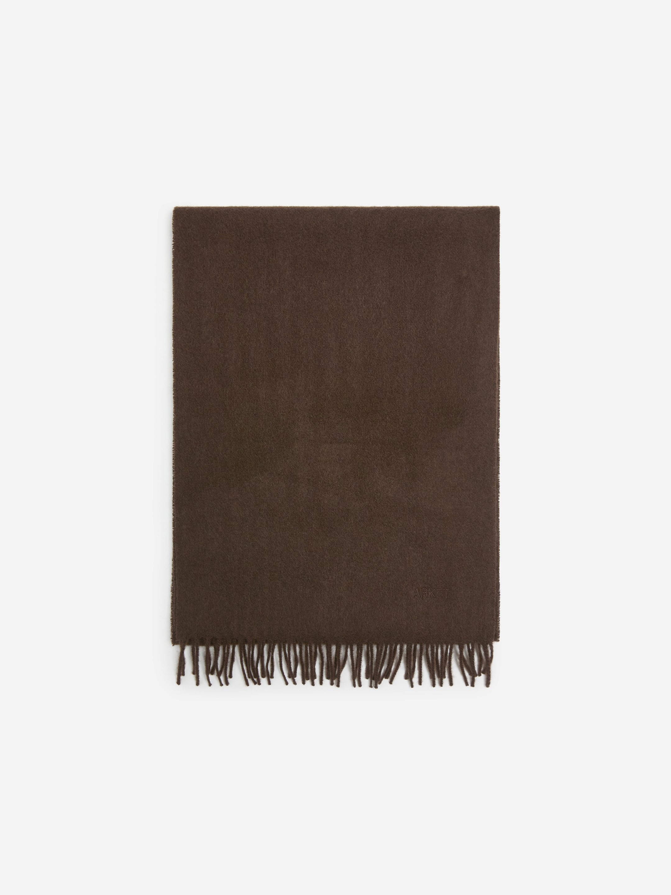 Cashmere Scarf - Dark Brown - men - StillMedia/DescriptiveStillLife - 5