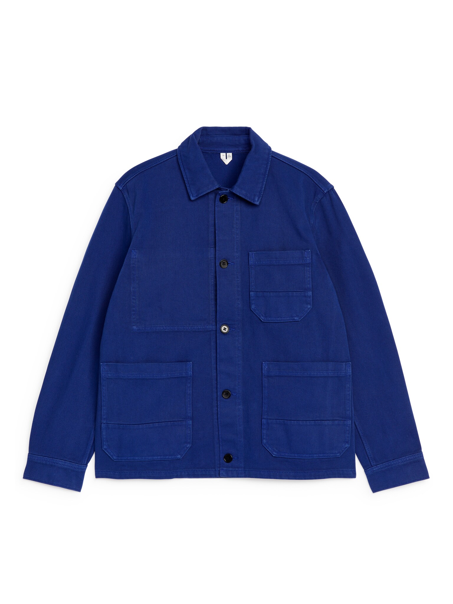 Túlfestett twill overshirt - Bright Blue/Klein kék/Sötétbarna/Sötétkék/Mole/Barna