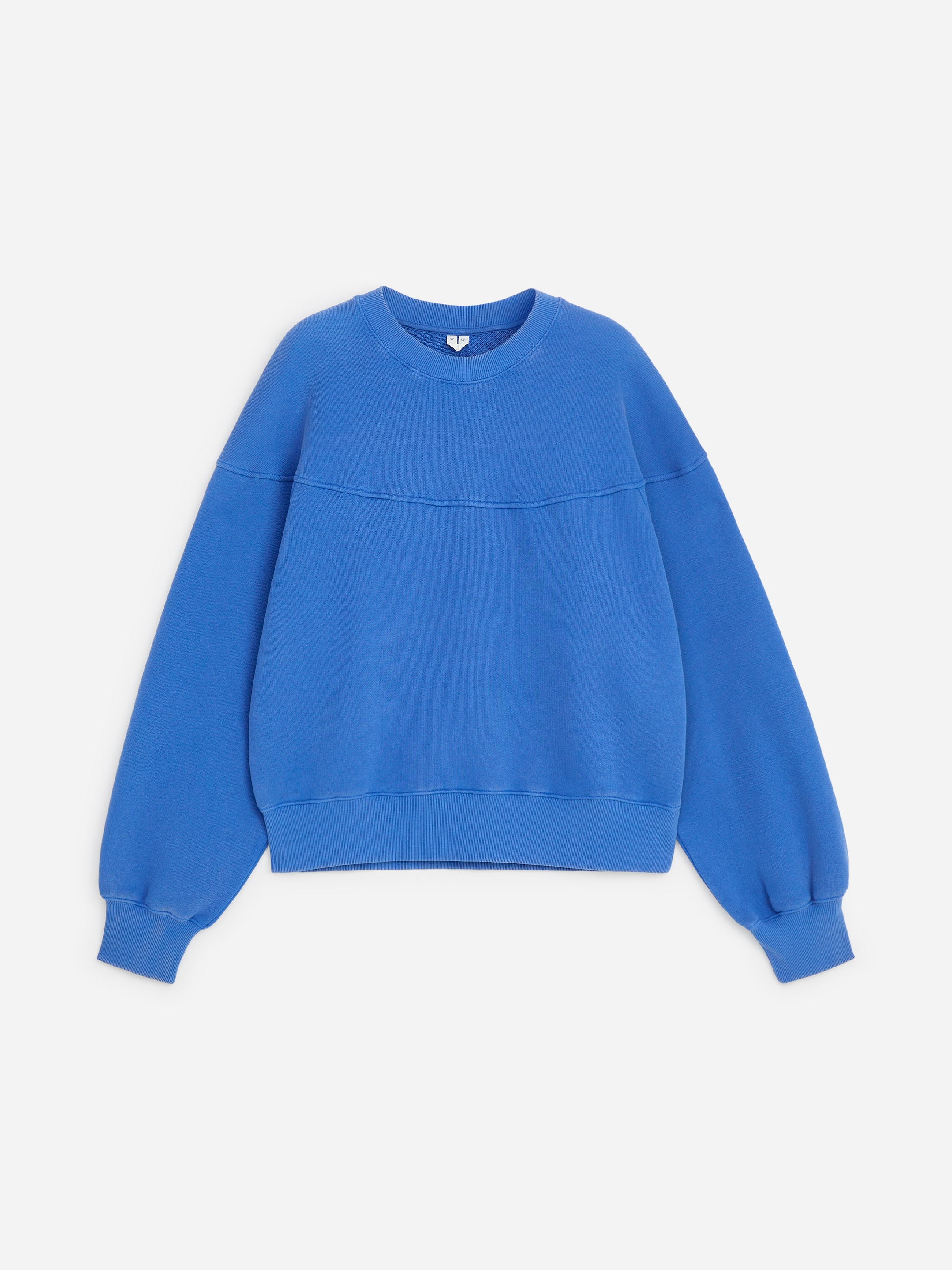Felpa in cotone - Blu - Relaxed fit - women - StillMedia/DescriptiveStillLife - 1