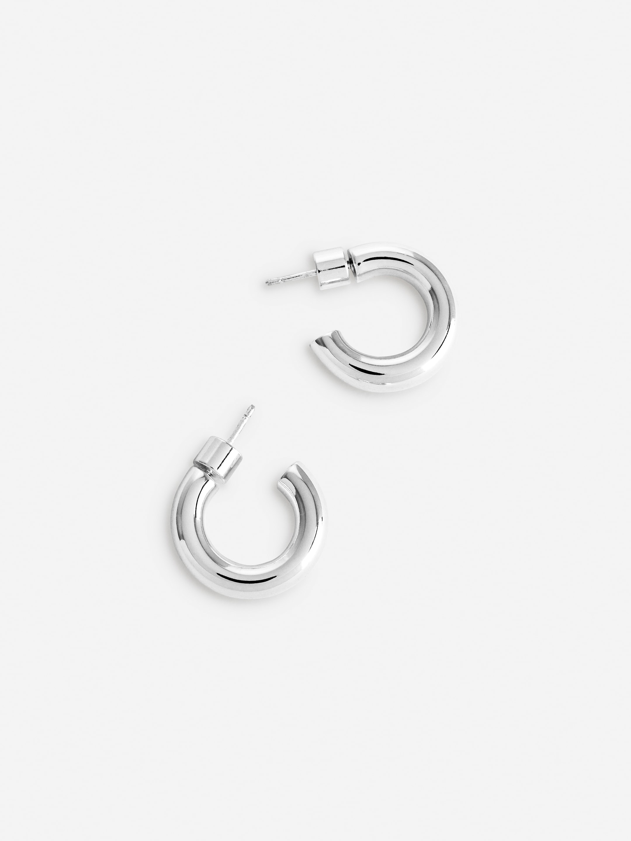 Aros gruesos - Plateado - Women - StillMedia/DescriptiveStillLife - 2