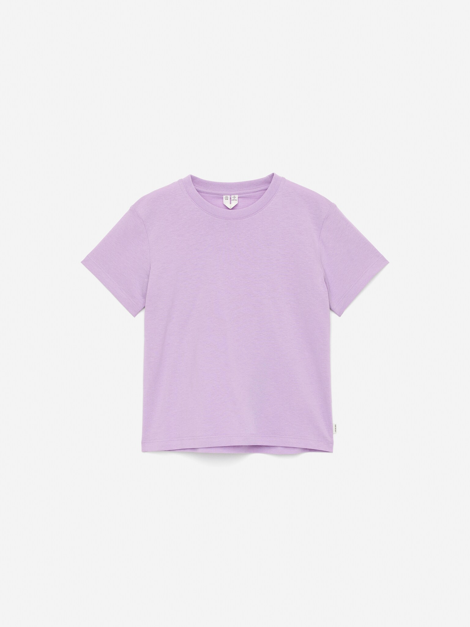 T-Shirt mit Rundhalsausschnitt - Lila/Grün/Graumeliert/Weiß/Blau - 1