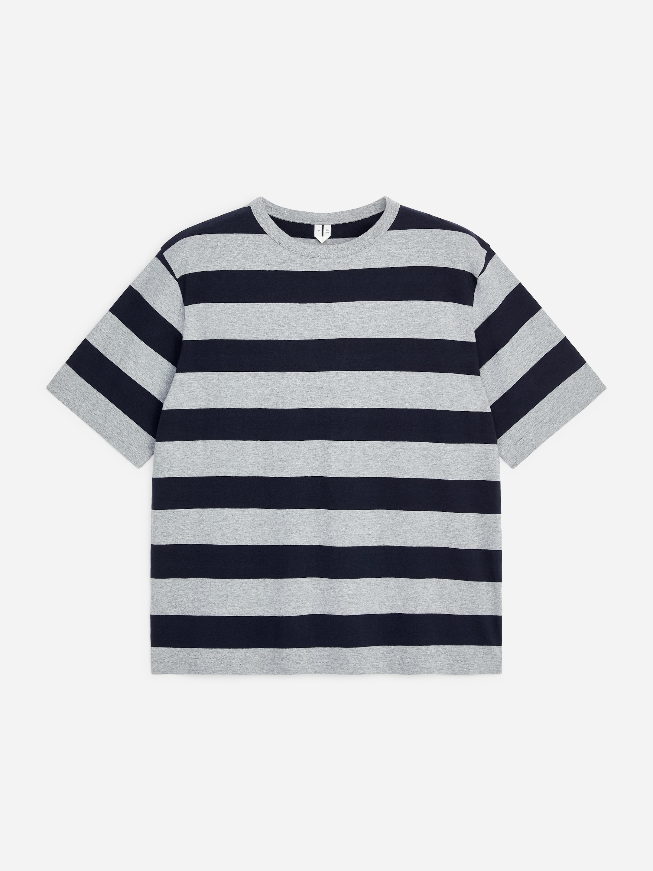 Relaxed T-Shirt - Grey/Dark Blue - Relaxed fit - Men - StillMedia/DescriptiveStillLife - 1