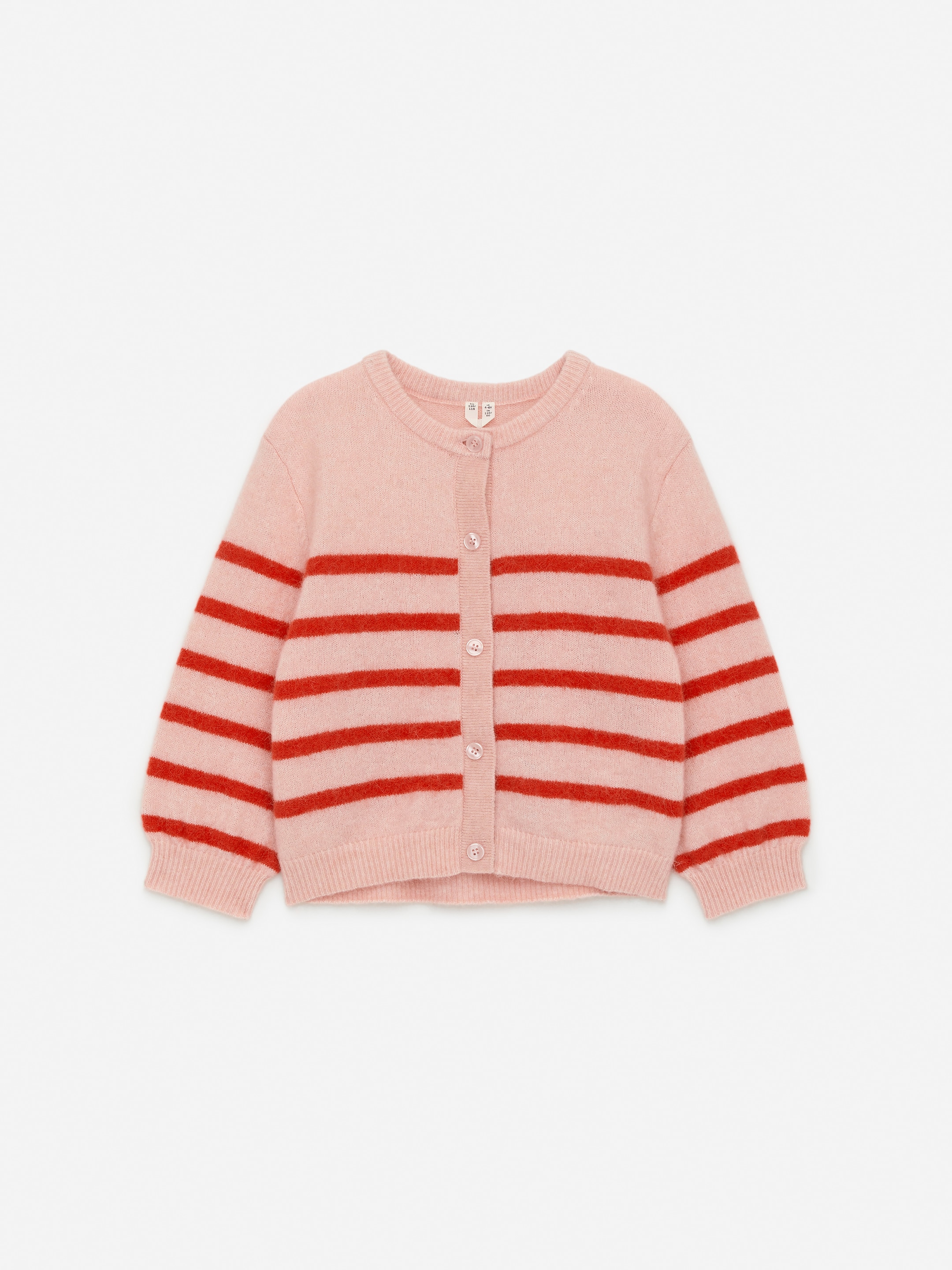 Grotere afbeelding bekijken: Wool-Alpaca Blend Cardigan - Pink/Red - KINDEREN | H&M BE 1