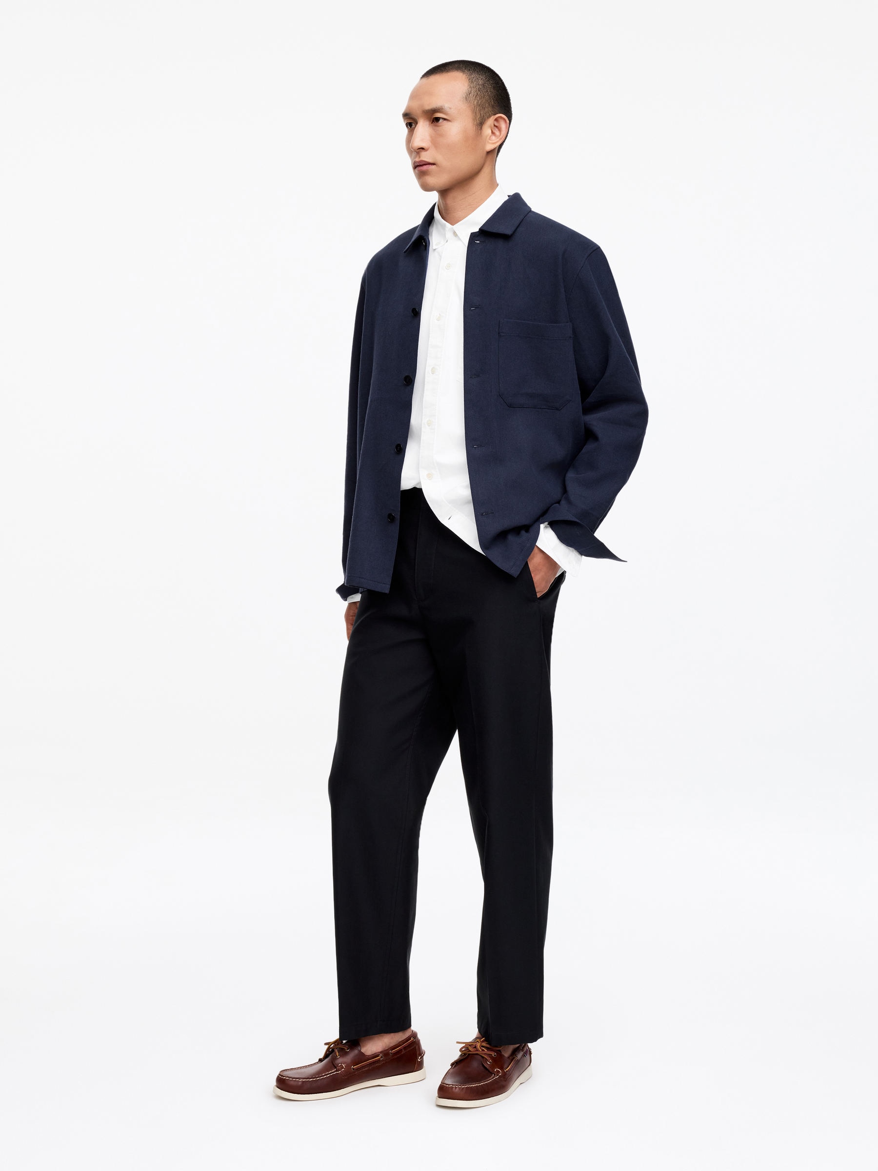 Oxford Shirt - White - Regular fit - Men - StillMedia/Lookbook - 40