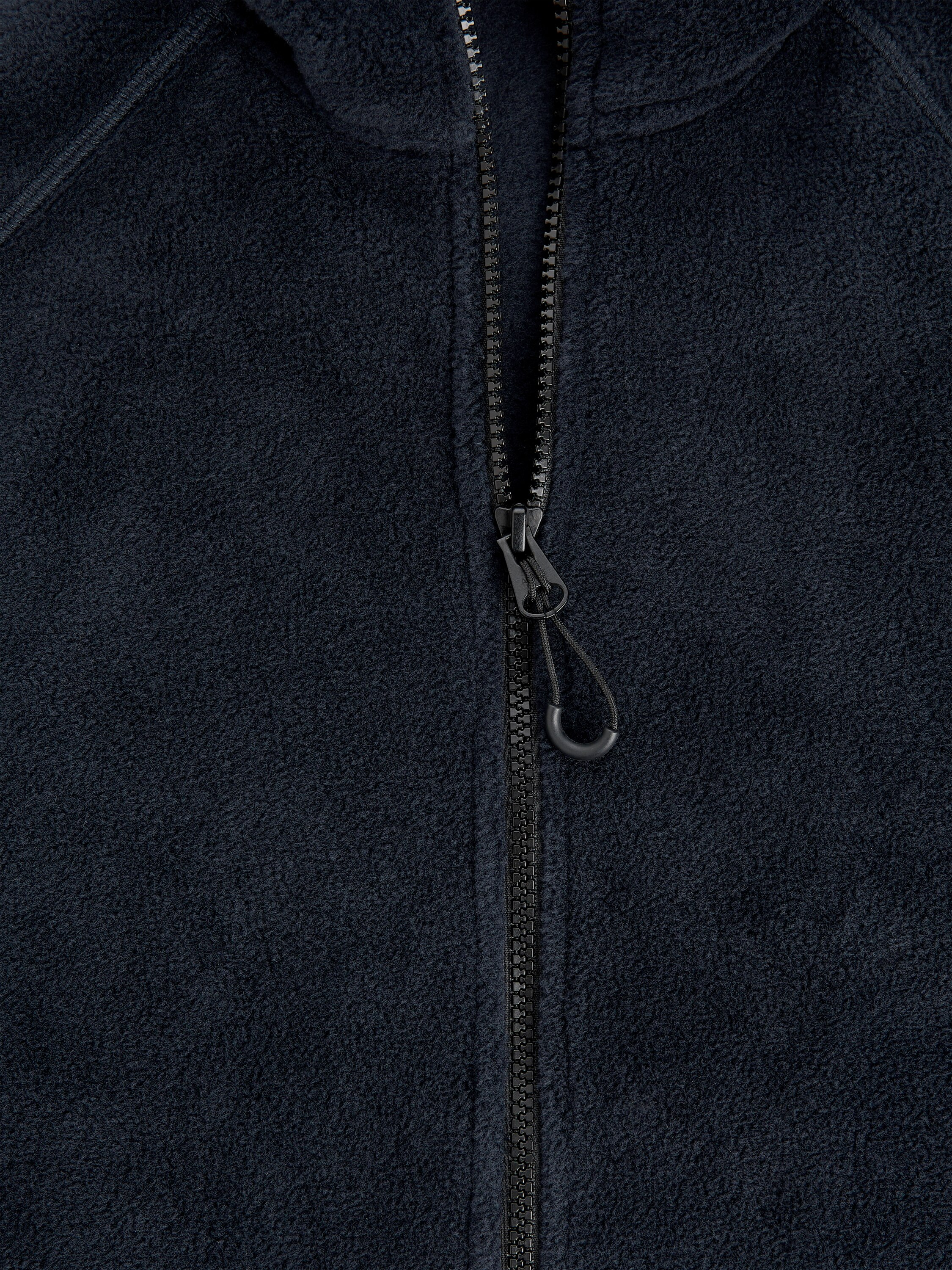 Fleece Zip Jacket – Dark Blue – Women – ARKET NL