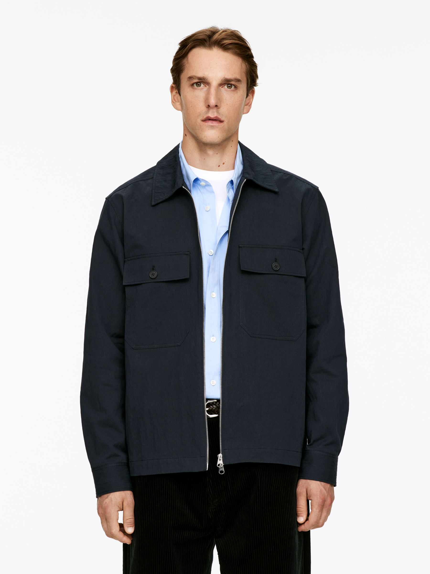 Zip Overshirt-#272930-16409