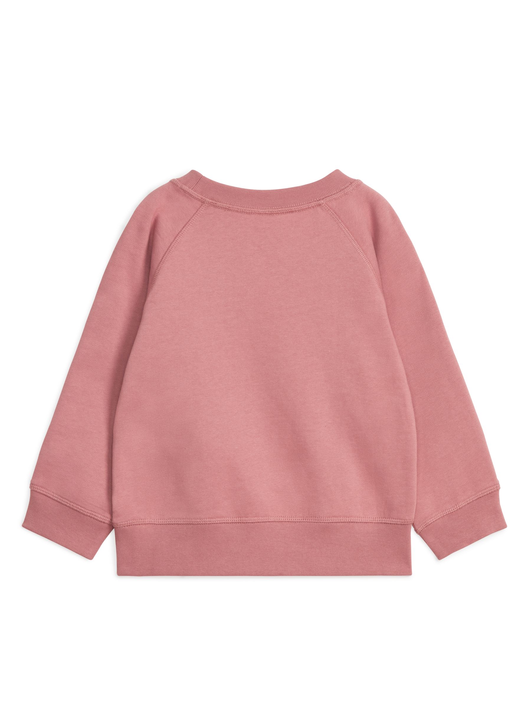 Sweatshirt aus French Terry - Pink/Lehmfarben - Regular Fit - Kinder - StillMedia/DescriptiveStillLife - 2