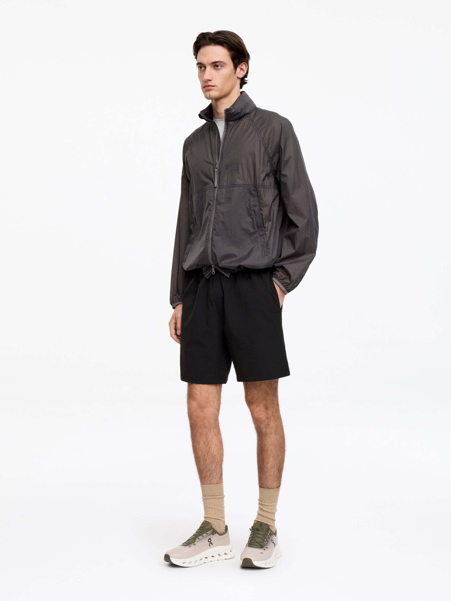 Sport Shorts - Black - Regular fit - Men - StillMedia/Lookbook - 6