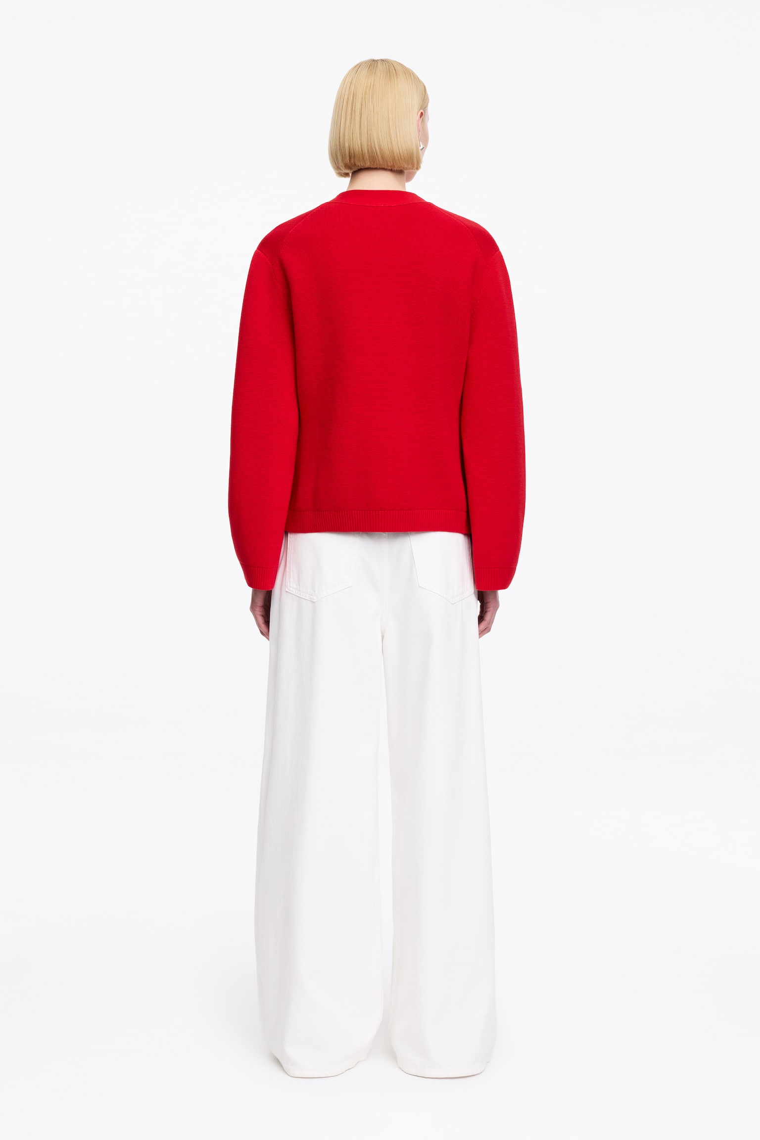 Casaco de algodão - Vermelho/Turquesa claro/Castanho escuro/Castanho toupeira claro - 3