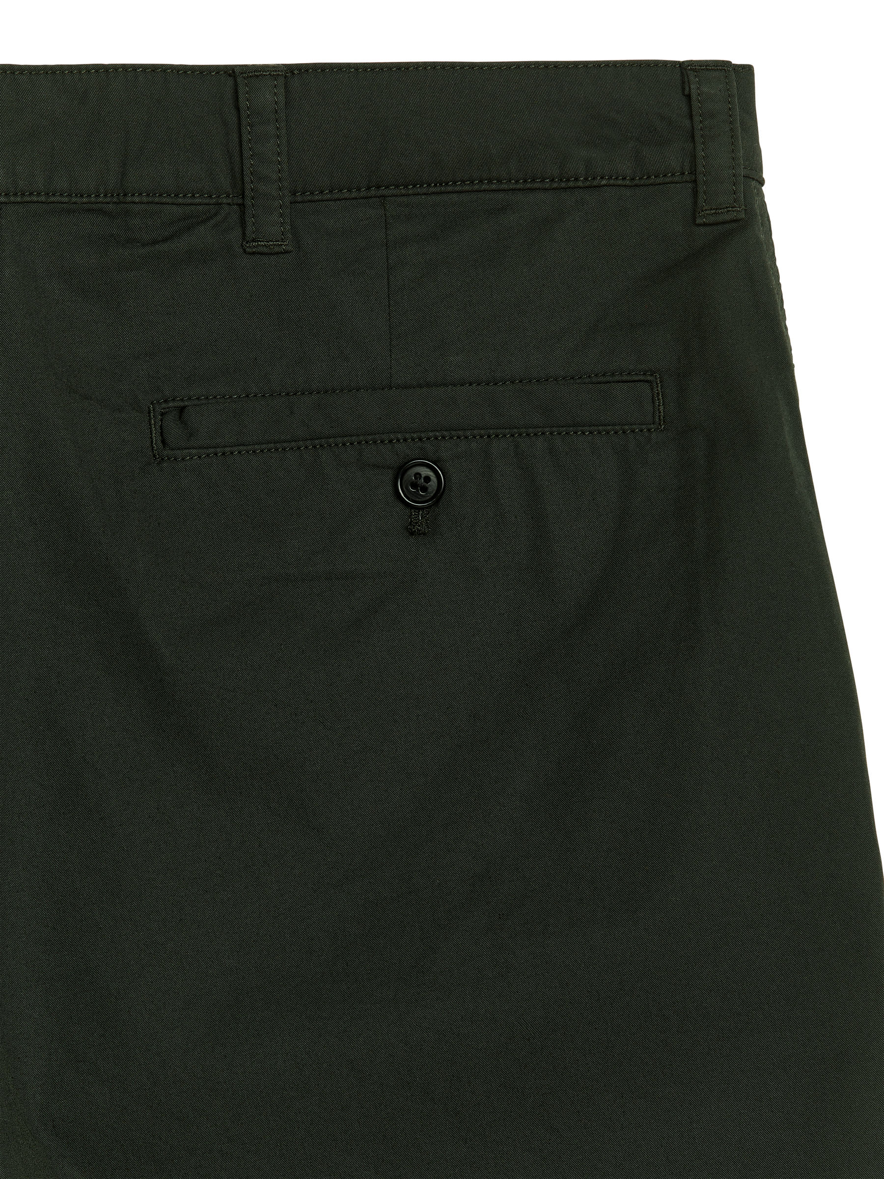 Cotton Shorts - Dark Green - Regular fit - Men - StillMedia/DescriptiveDetail - 2