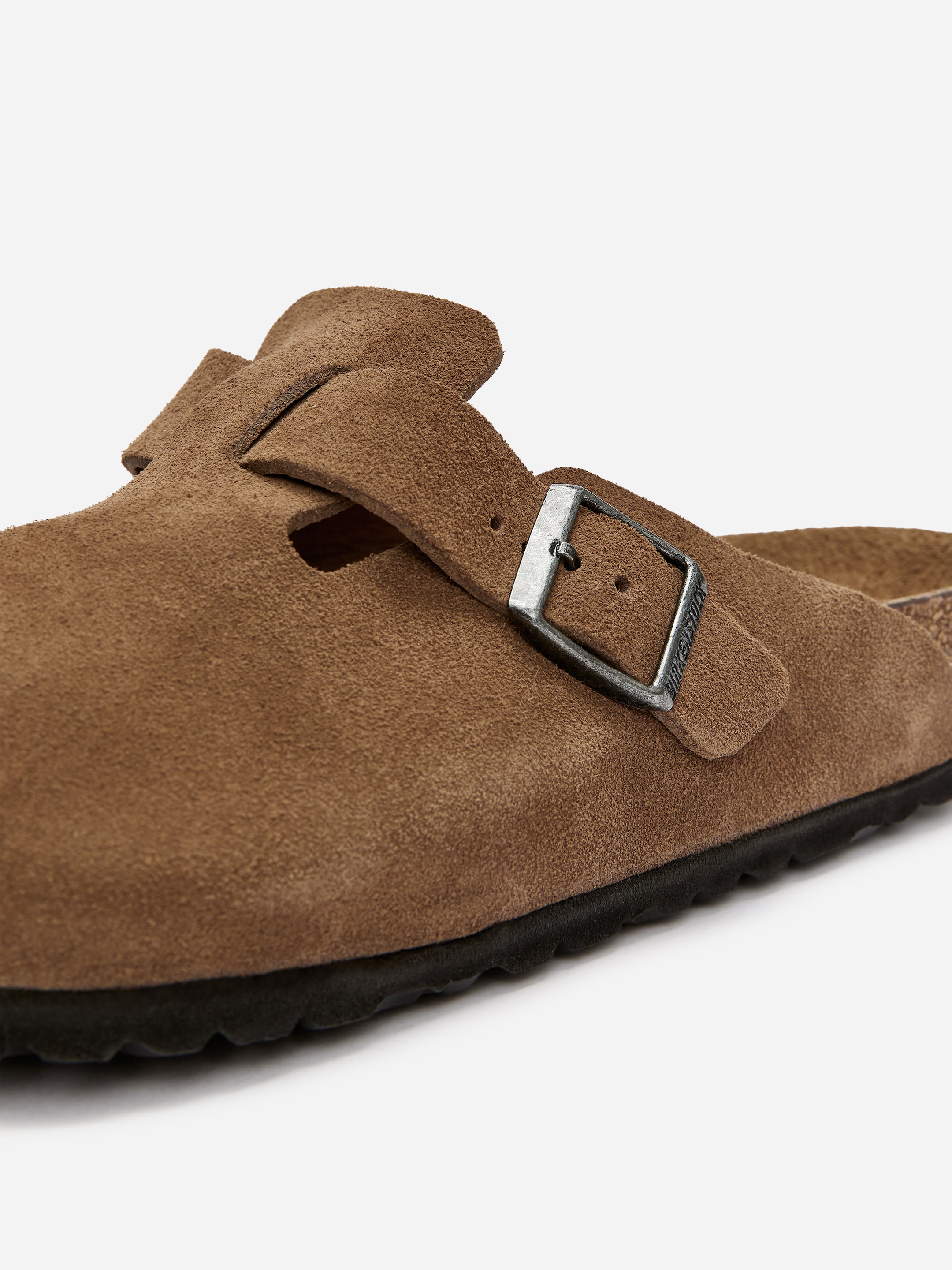 Veloursledersandale Boston von Birkenstock - Braun - Men - StillMedia/DescriptiveDetail - 1