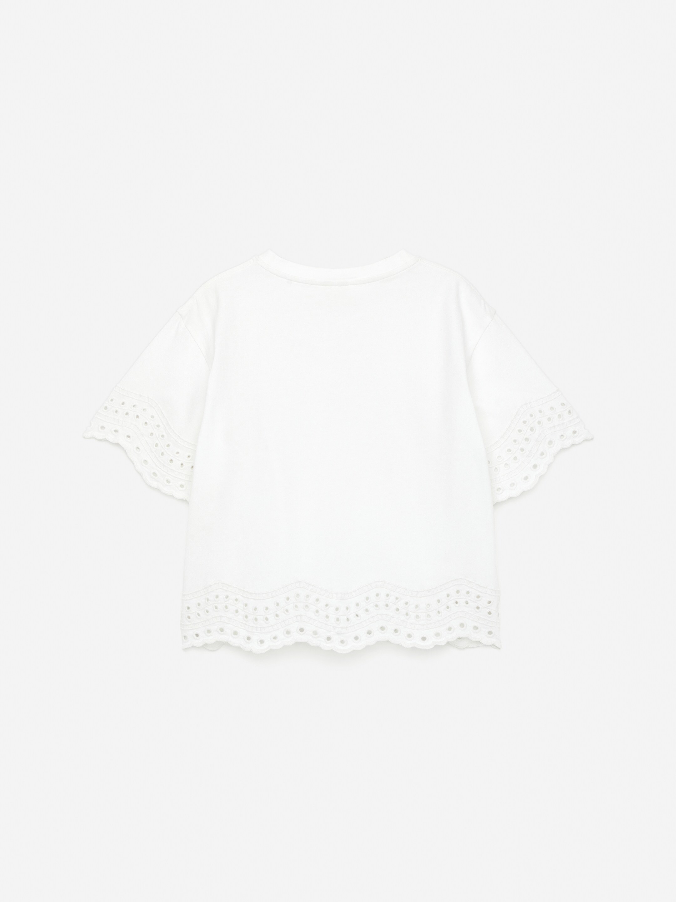 Ingrandisci l'immagine: Broderie Anglaise Top - White - BAMBINO | H&M CH 2