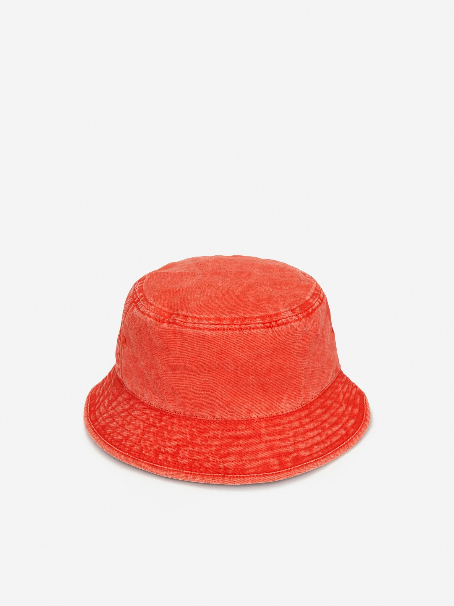 Washed Bucket Hat - Red/Blue/Lilac - 2