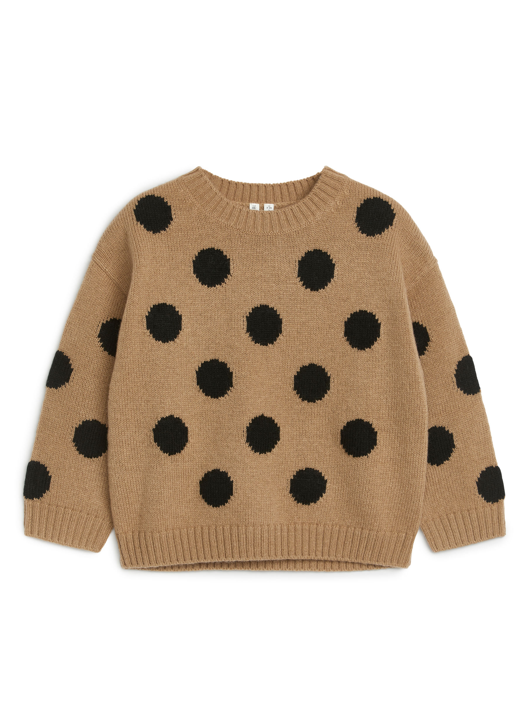 Wollpullover - Beige/Schwarz - Regular Fit - Kinder - StillMedia/DescriptiveStillLife - 3