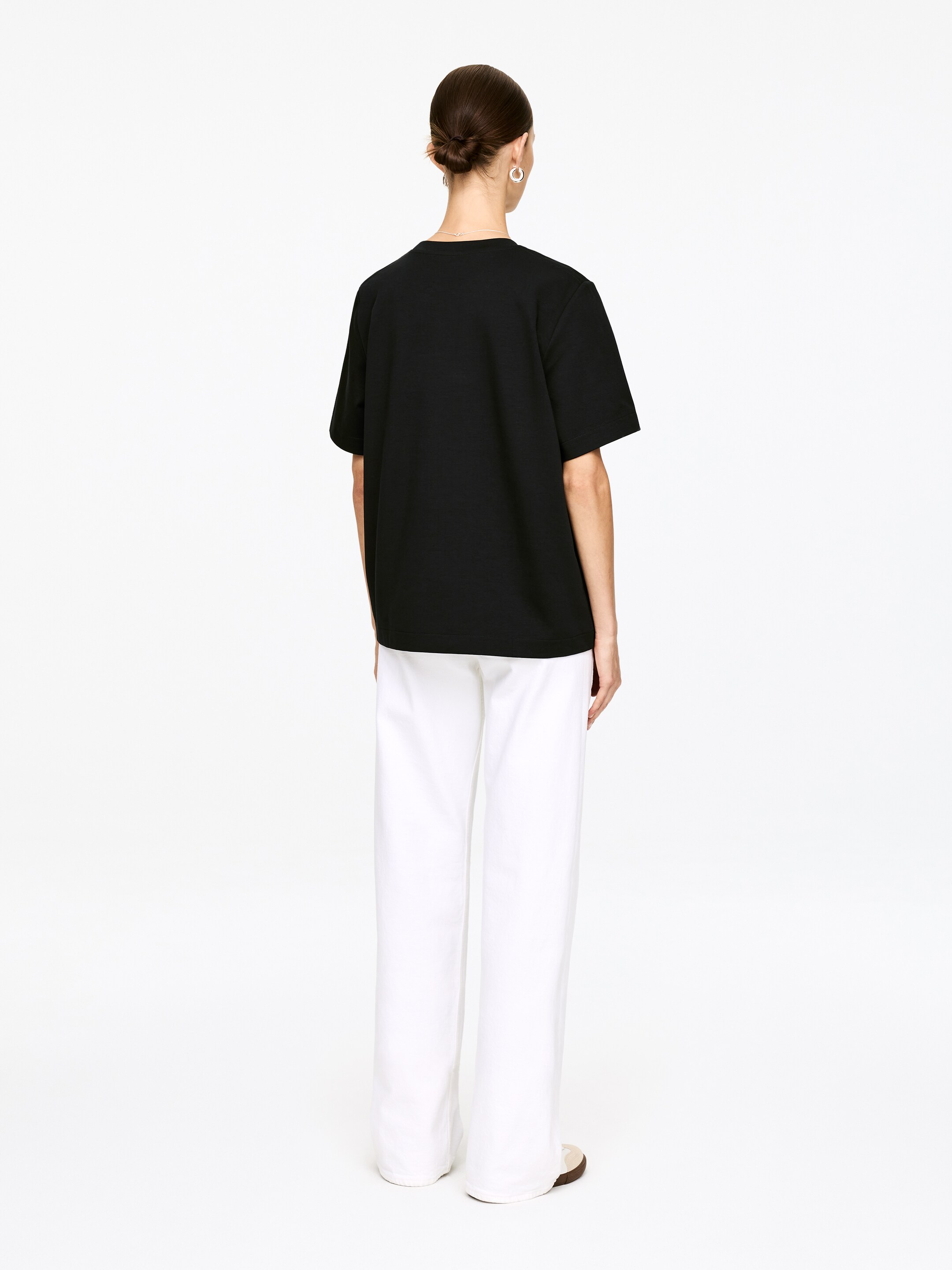 Zobacz większy obraz: Gruby T-shirt - Czarny - ONA | H&M PL 6