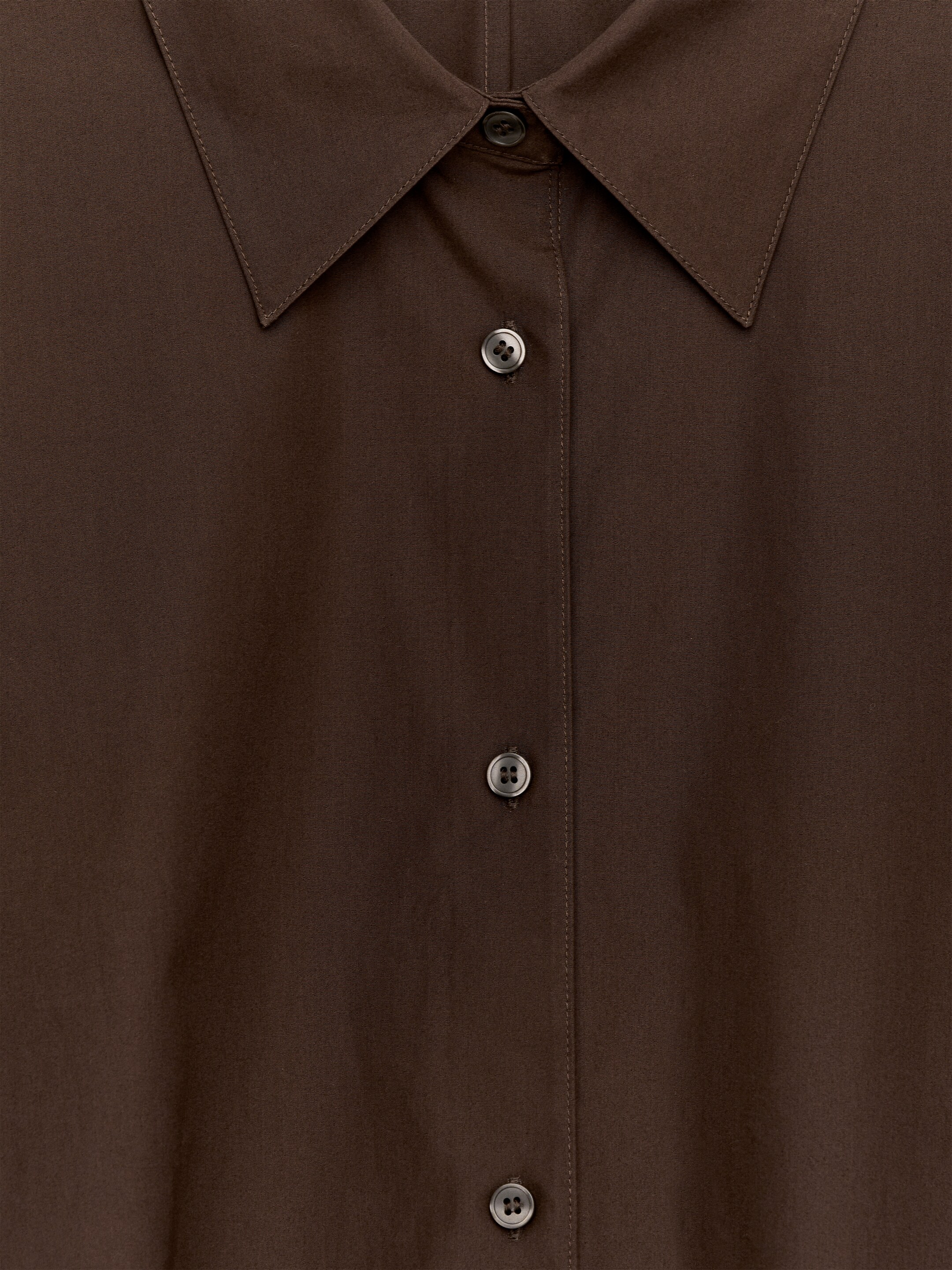 Visualizza immagine più grande: Chemisier oversize - Marrone scuro - DONNA | H&M IT 6