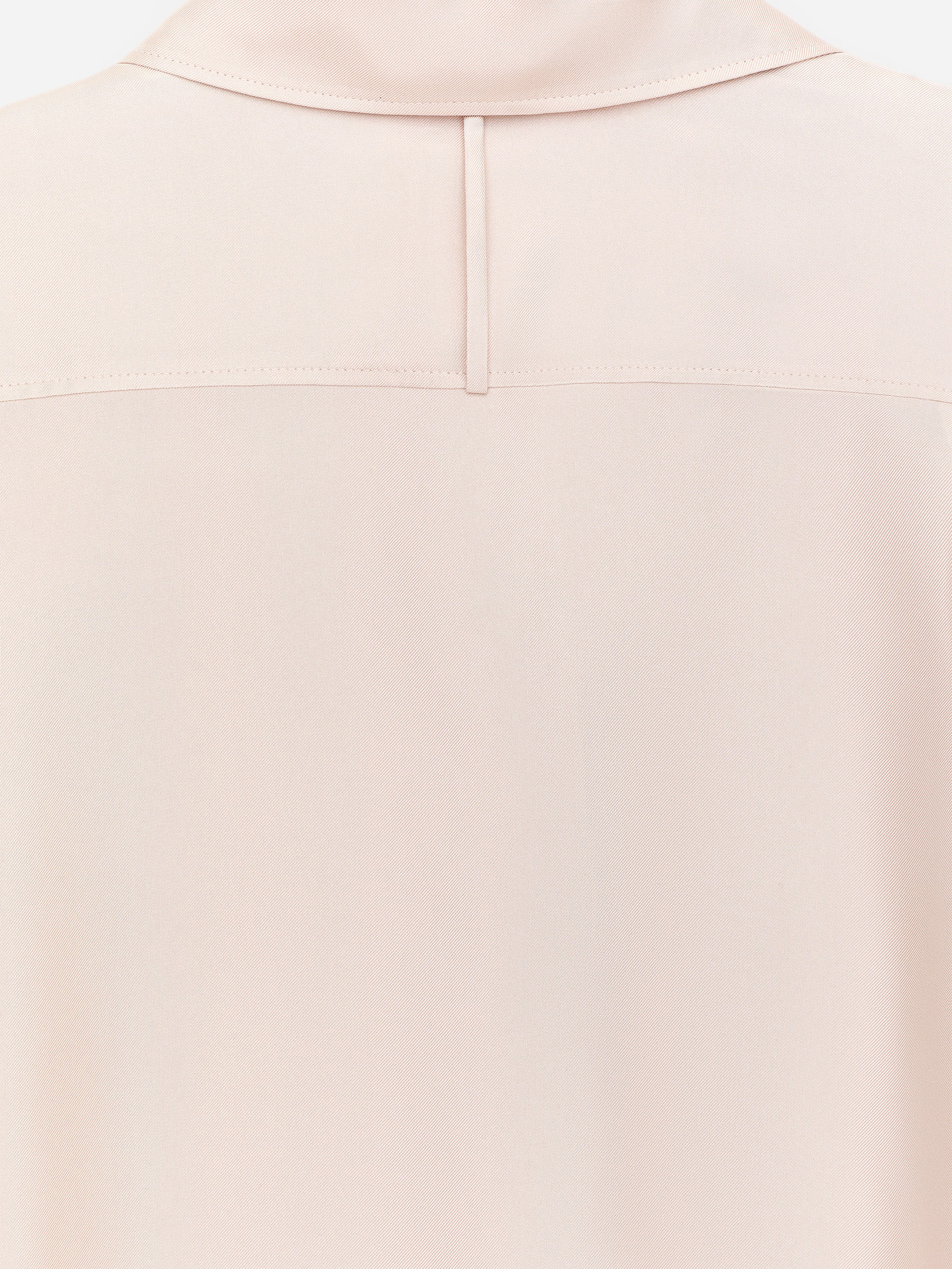 Koszula z jedwabnego diagonalu - Jasnoróżowy - Fason normalny - Women - StillMedia/DescriptiveDetail - 1