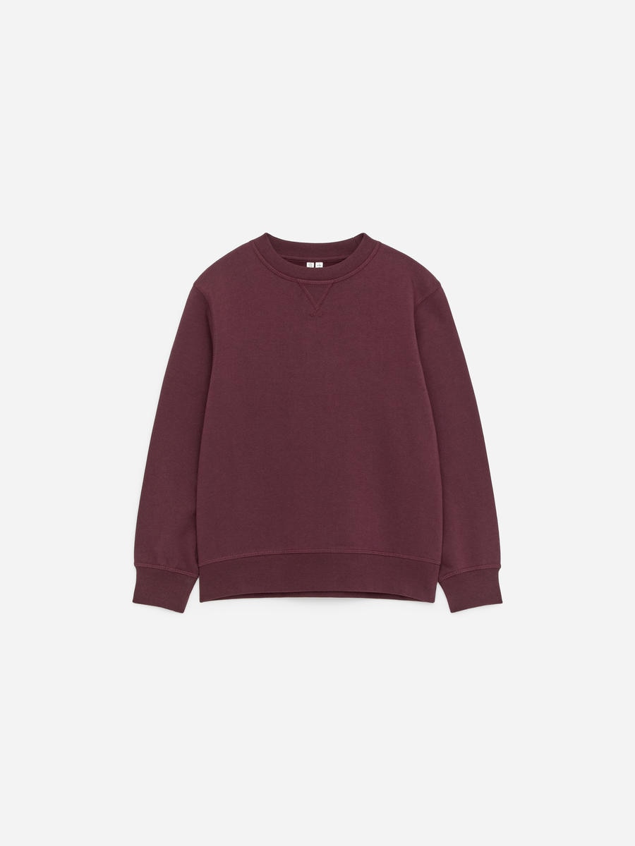 ARKET Boys  French Terry Sweatshirt Red,  size 110/116
