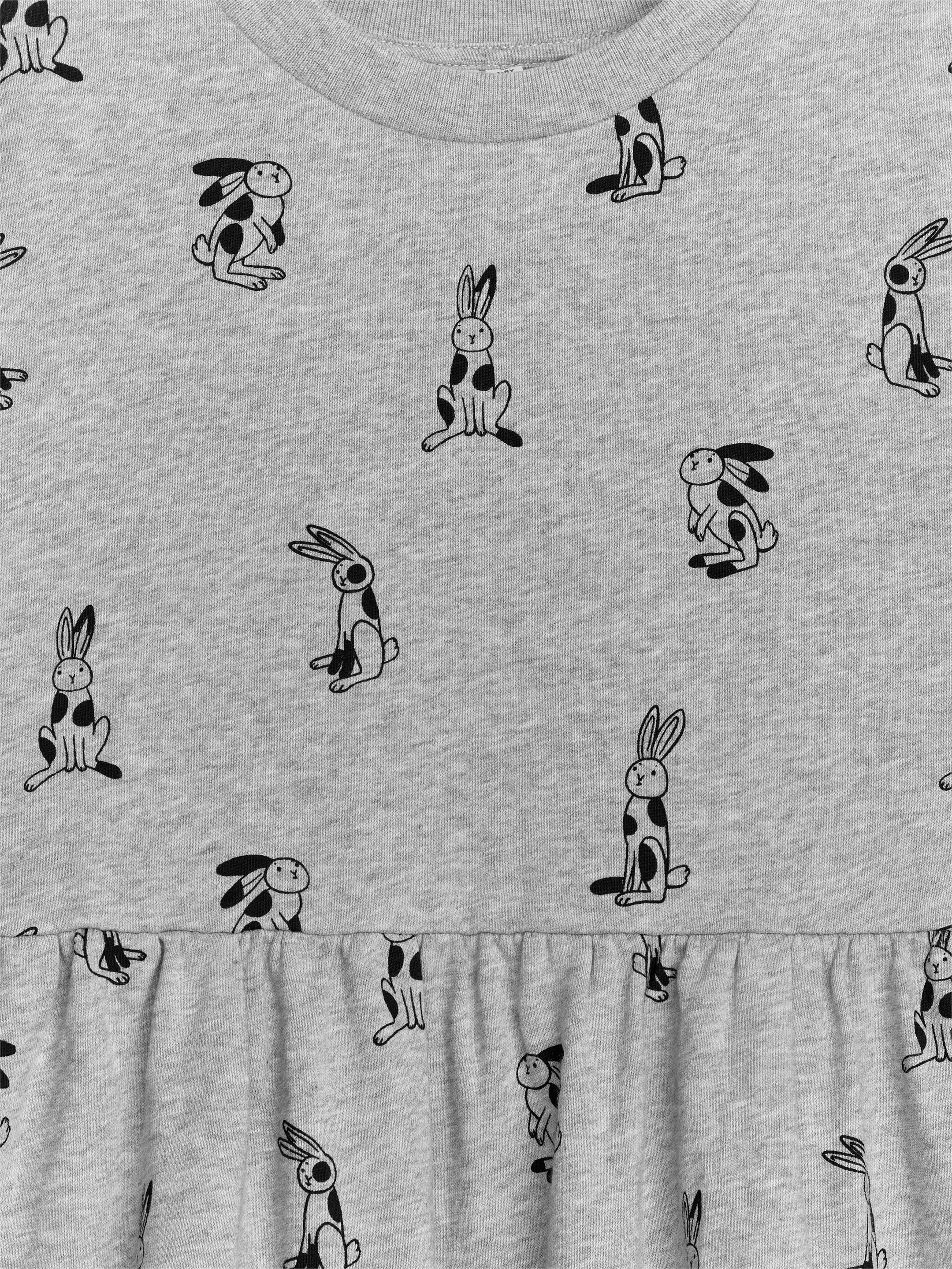 Größeres Bild ansehen: Oversized-Sweatshirtkleid - Grau/Hase - Kids | H&M DE 3