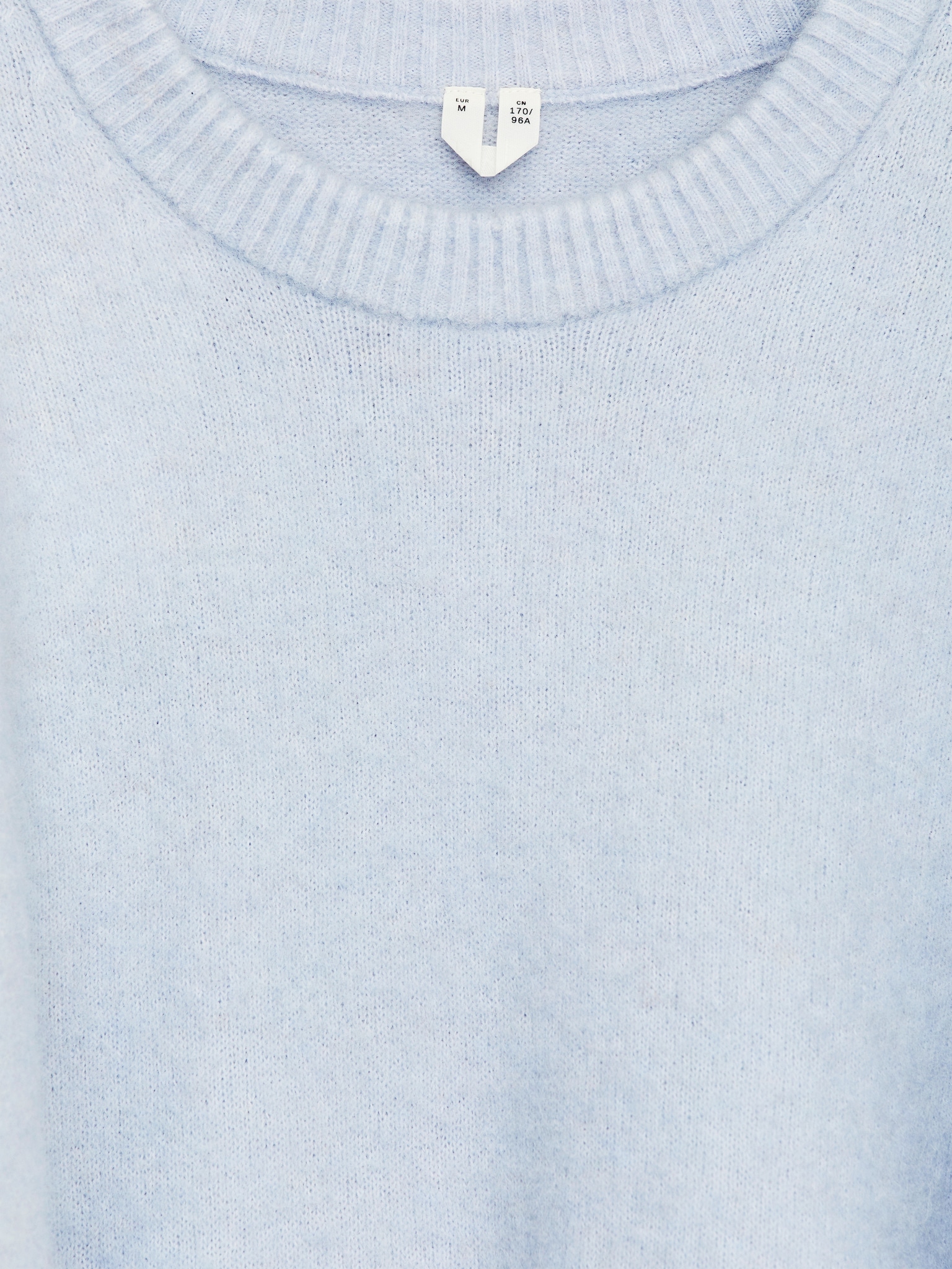 Pull en mélange de laine et d'alpaga - Bleu ciel/Noir/Blanc cassé/Bordeaux foncé/Beige - 2