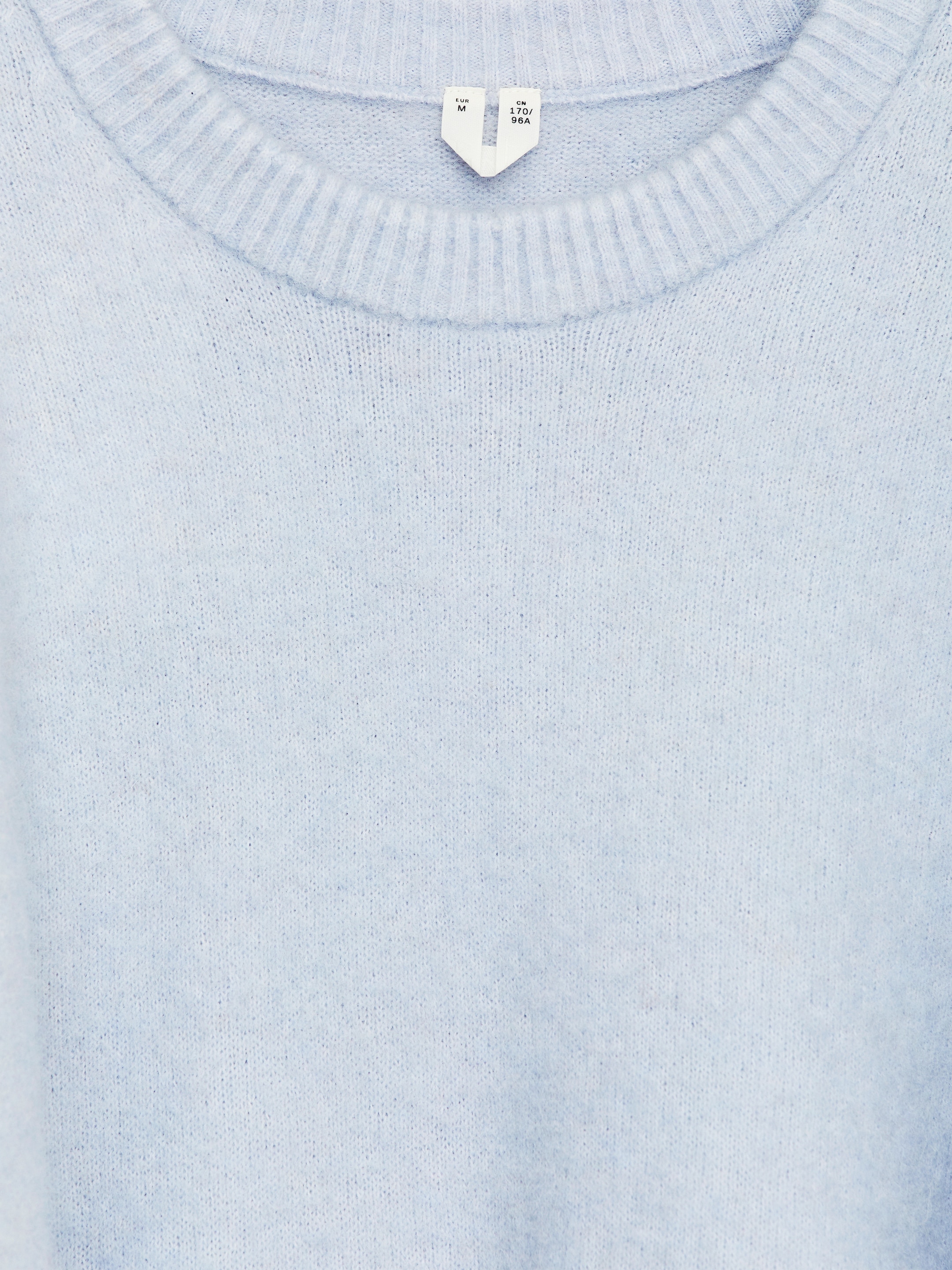 Alpaca-Wool Blend Jumper - Light Blue - Oversized - Women - StillMedia/DescriptiveDetail - 2