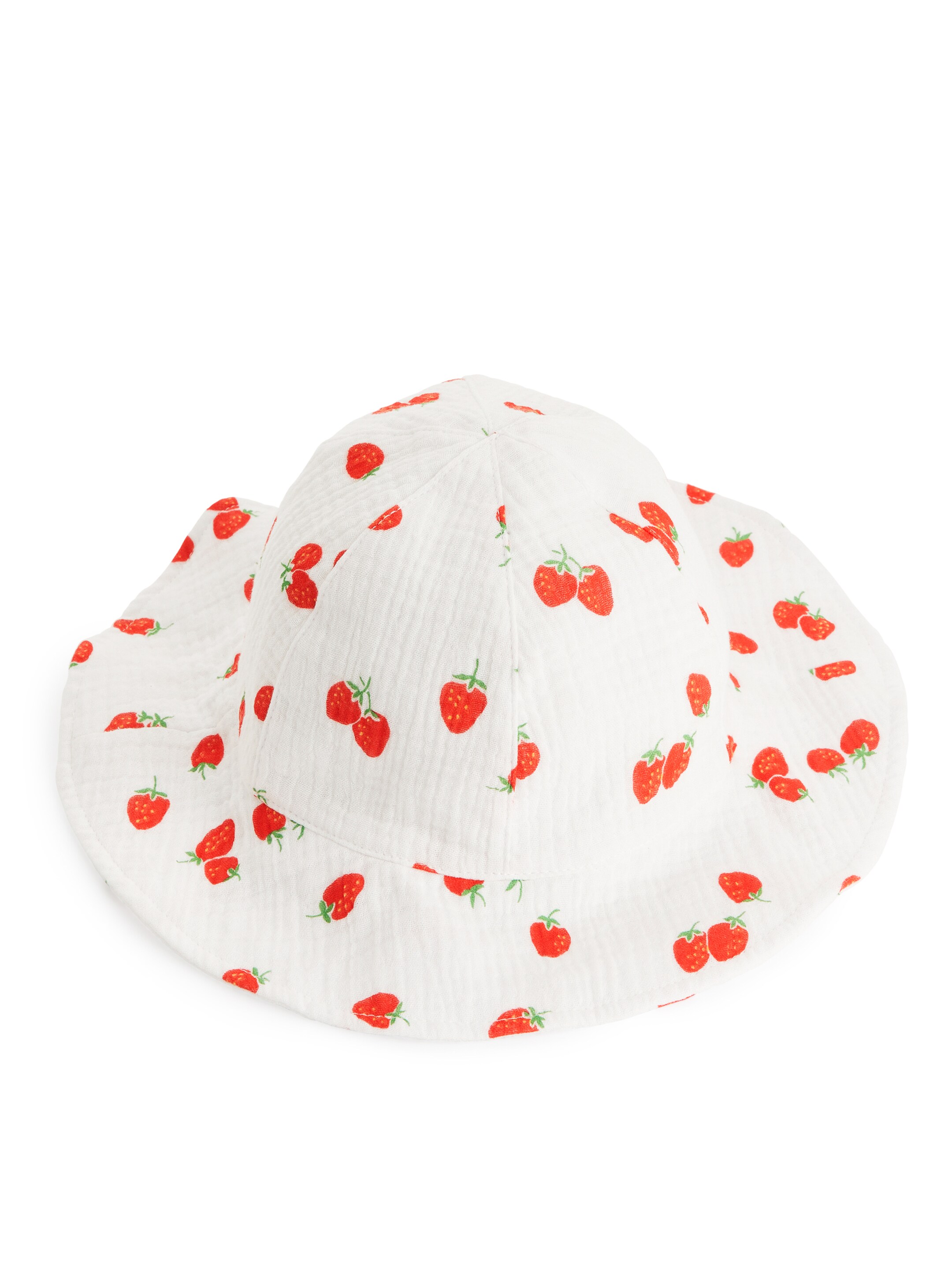 Agrandir l'image: Chapeau de soleil en étamine de coton - Blanc - ENFANT | H&M CH 2