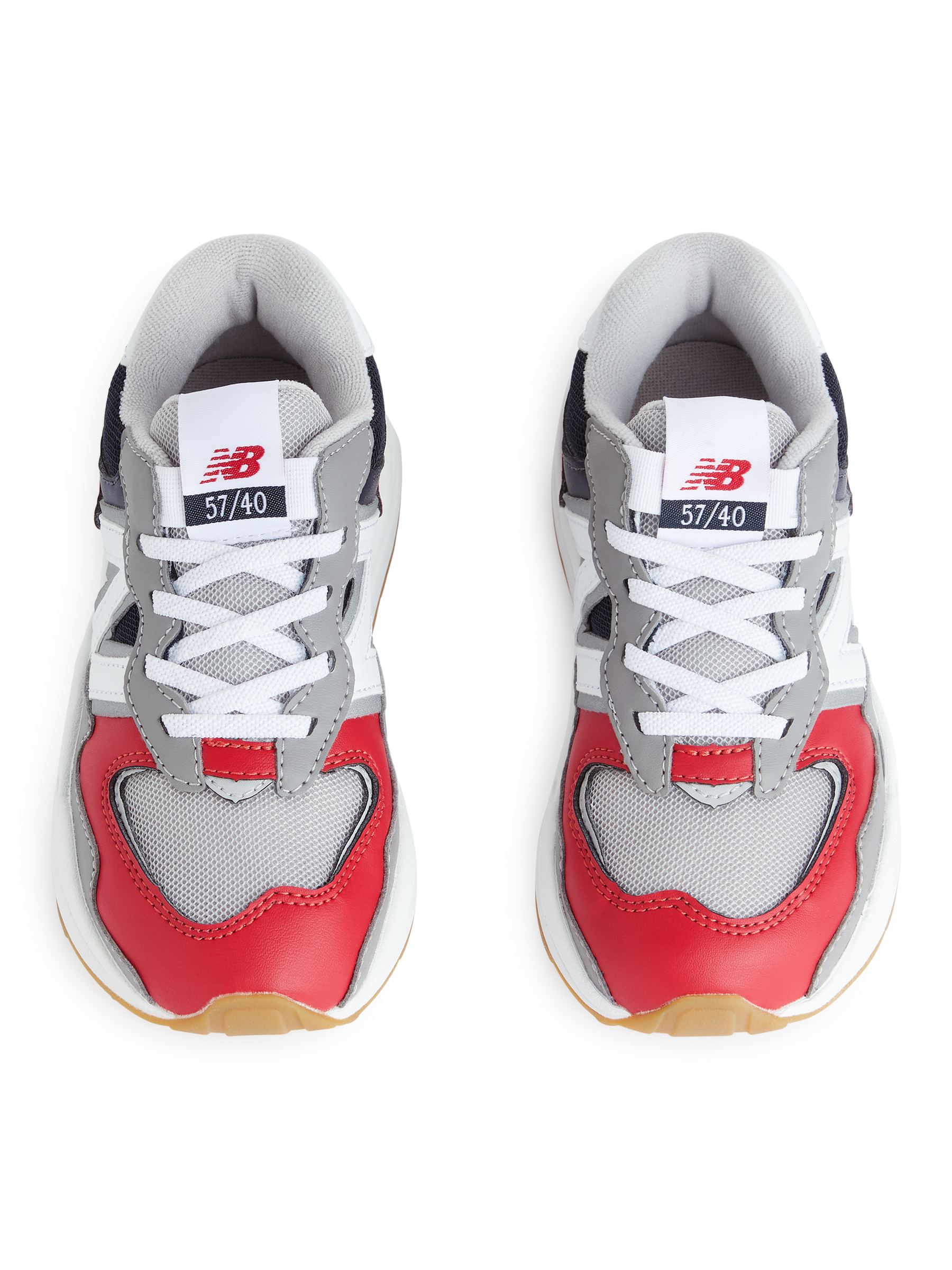 Sneakers New Balance 5740 - Rosso/Bianco/Grigio/Nero - Children - StillMedia/DescriptiveStillLife - 3