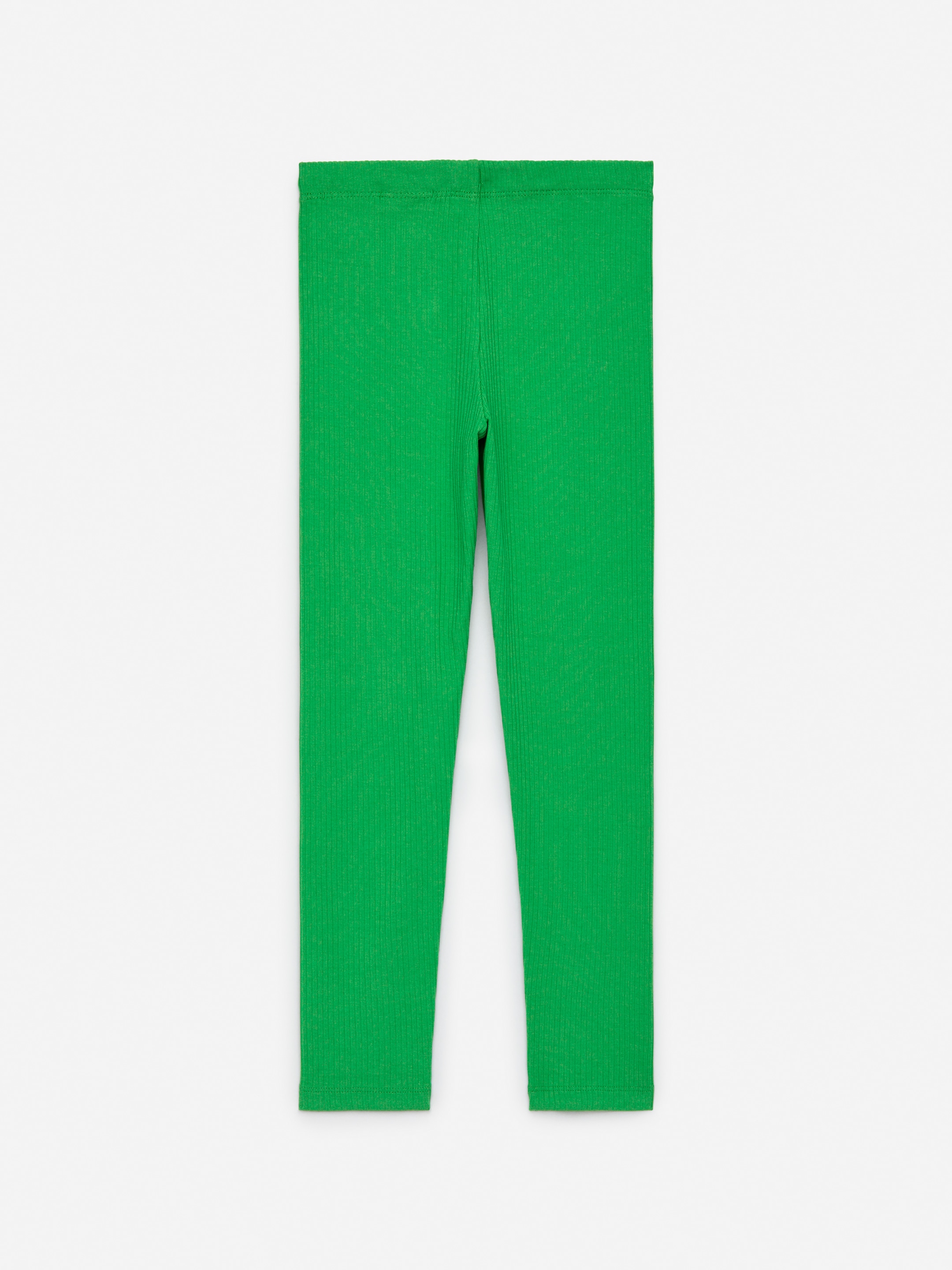 Agrandir l'image: Legging en jersey côtelé - Vert - ENFANT | H&M CH 2
