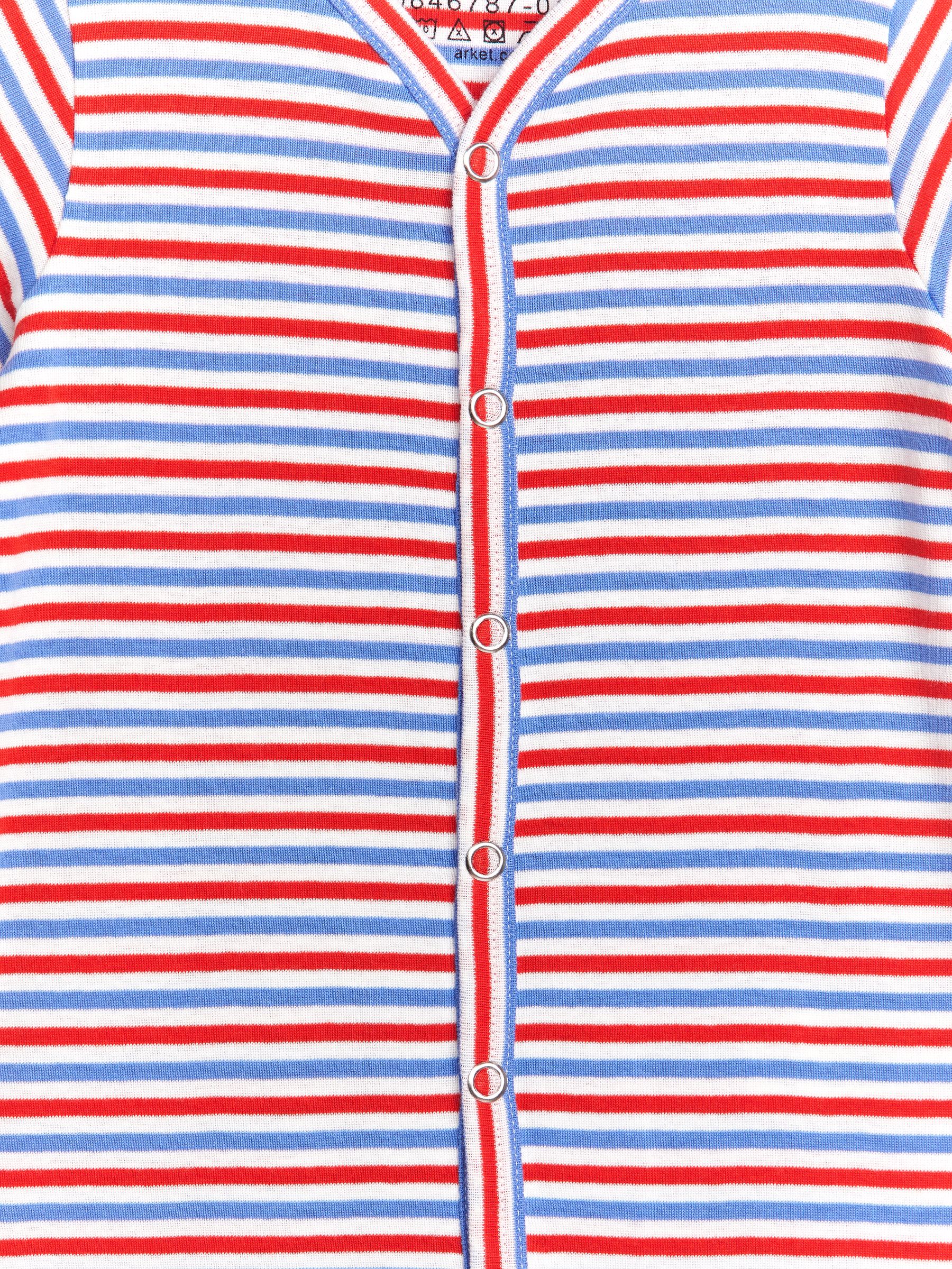 Kurzärmeliger Schlafstrampler - Rot/Weiß/Blau - Regular Fit - Kinder - StillMedia/DescriptiveDetail - 1