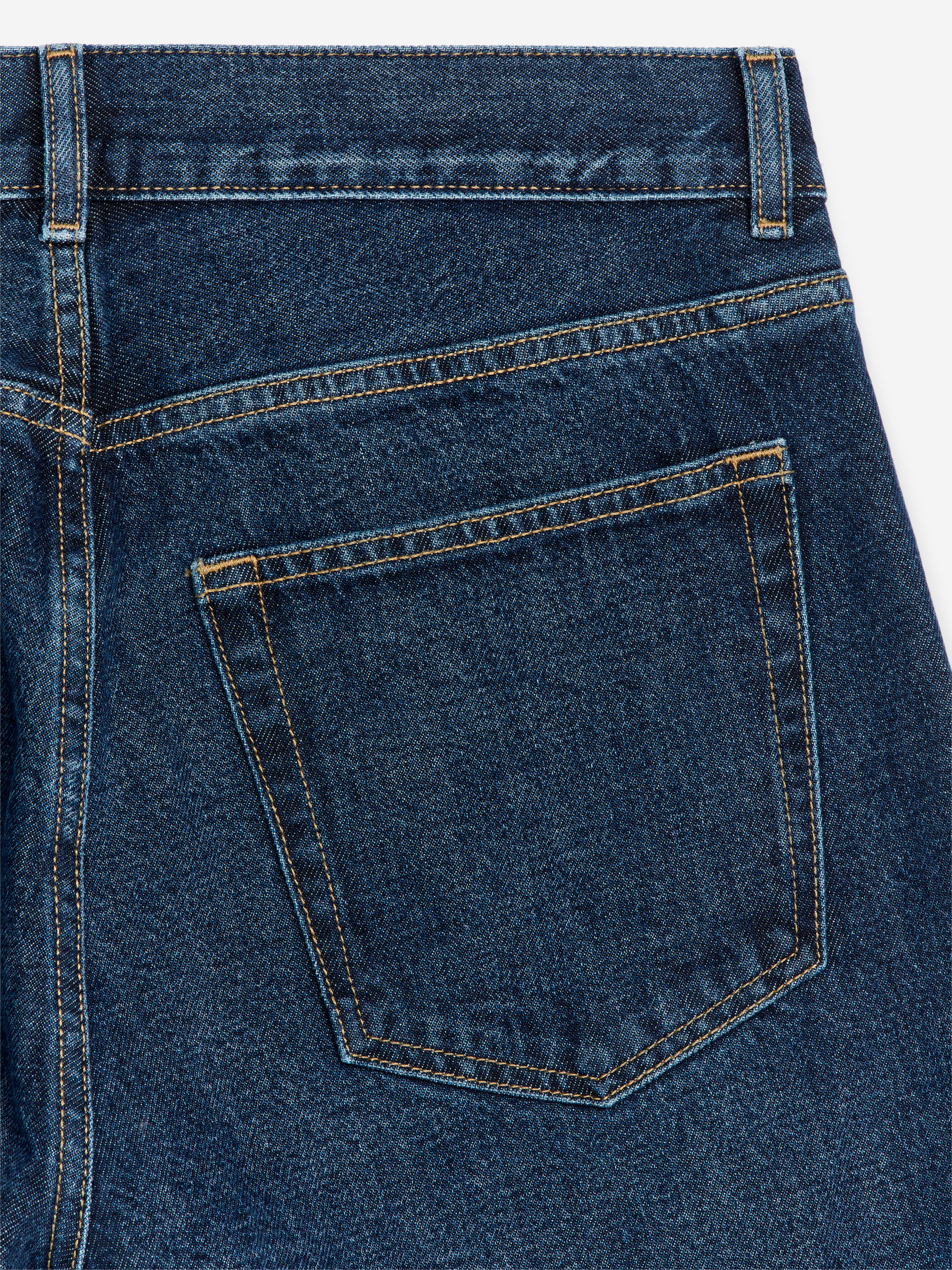 OCEAN Loose Straight Jeans - Dark Blue - Loose fit - Men - StillMedia/DescriptiveDetail - 2