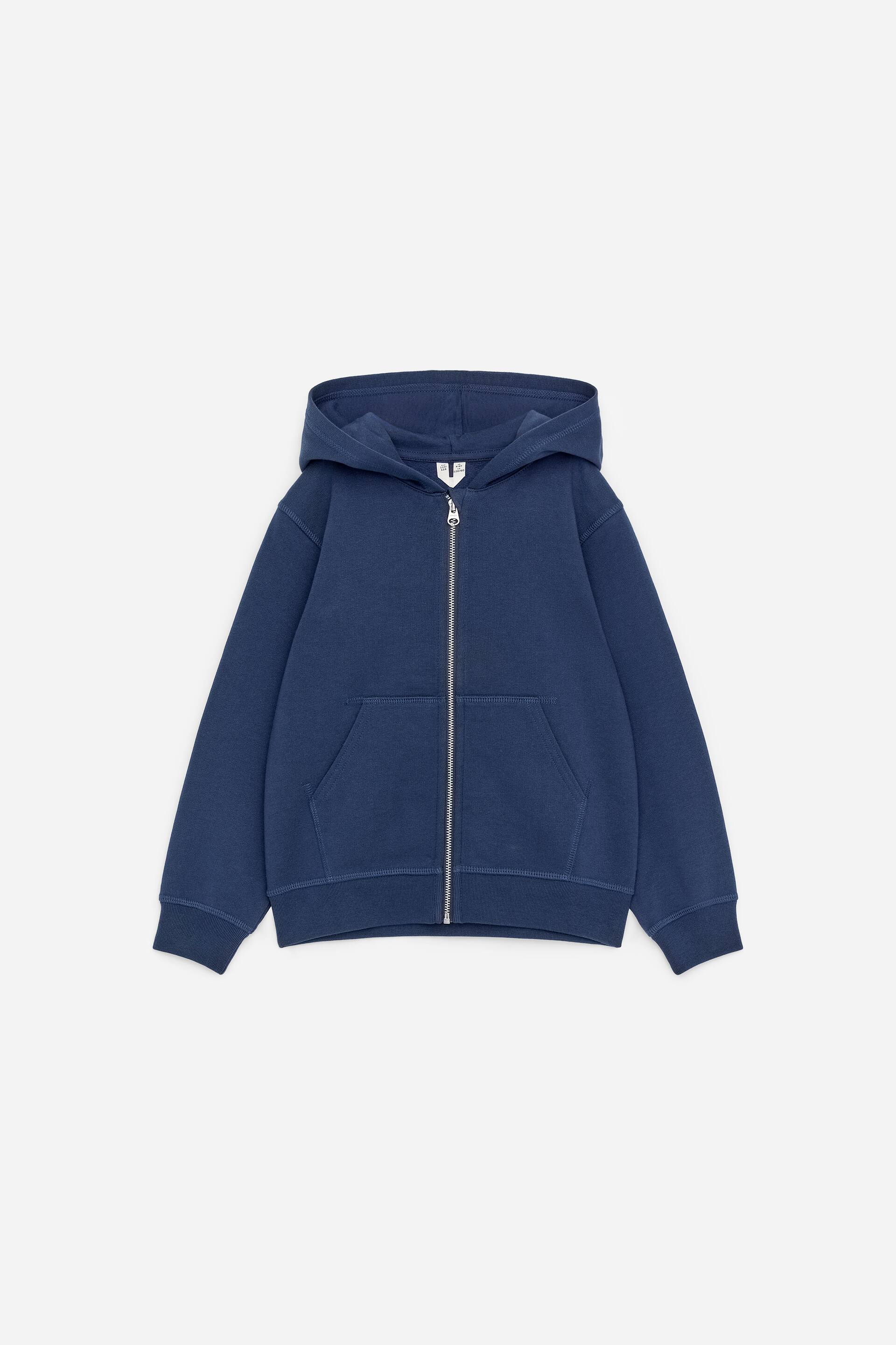 Visa större bild: Hoodie - Mörkblå - BARN | H&M SE 1