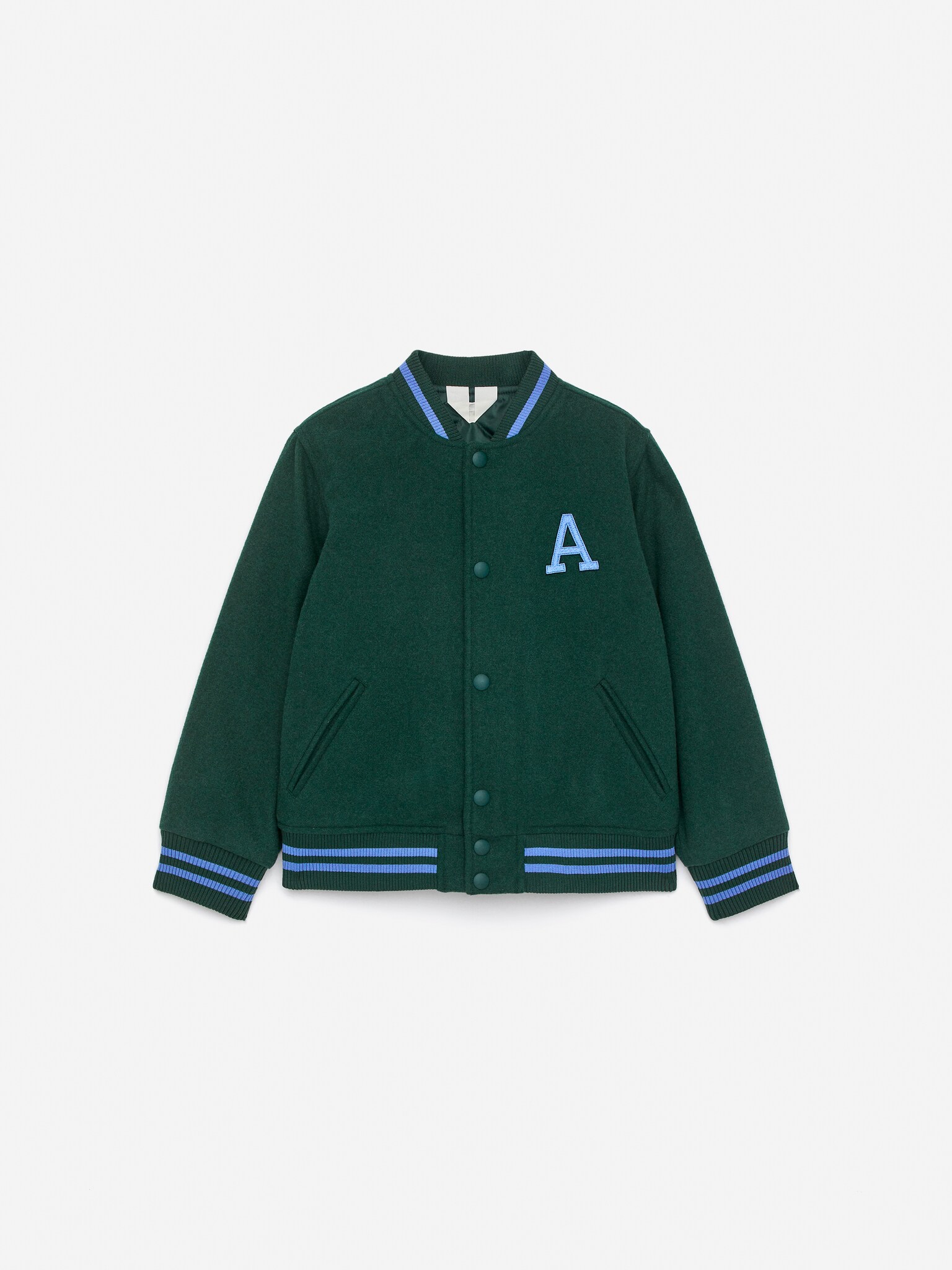 Giacca in stile college - Verde