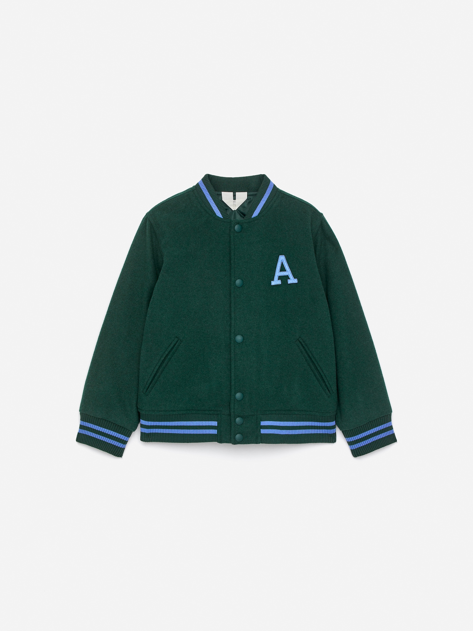 Chaqueta de estilo universitario - Verde