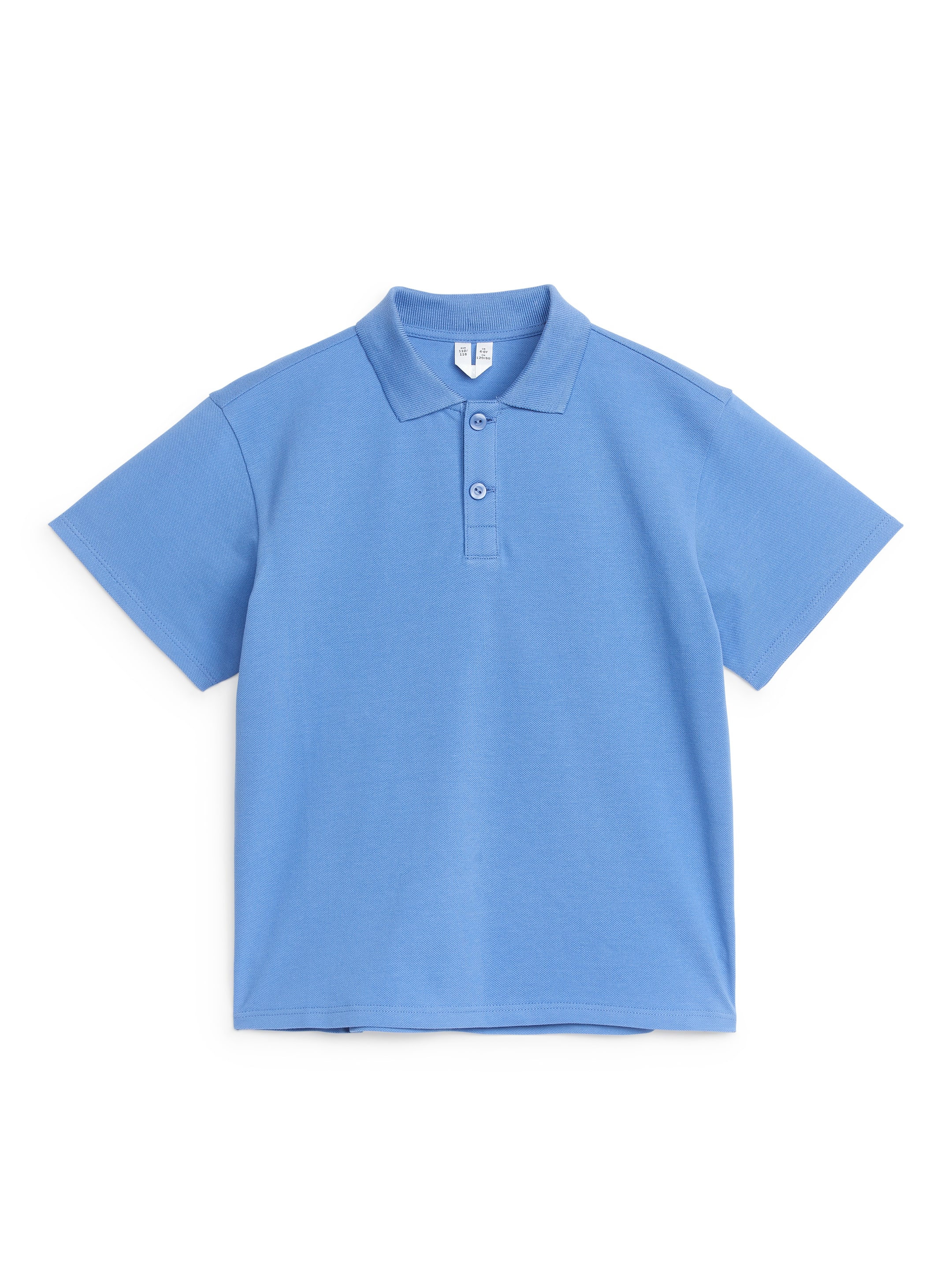 Piqué Polo Shirt - Blue - Regular fit - Children - StillMedia/DescriptiveStillLife - 3