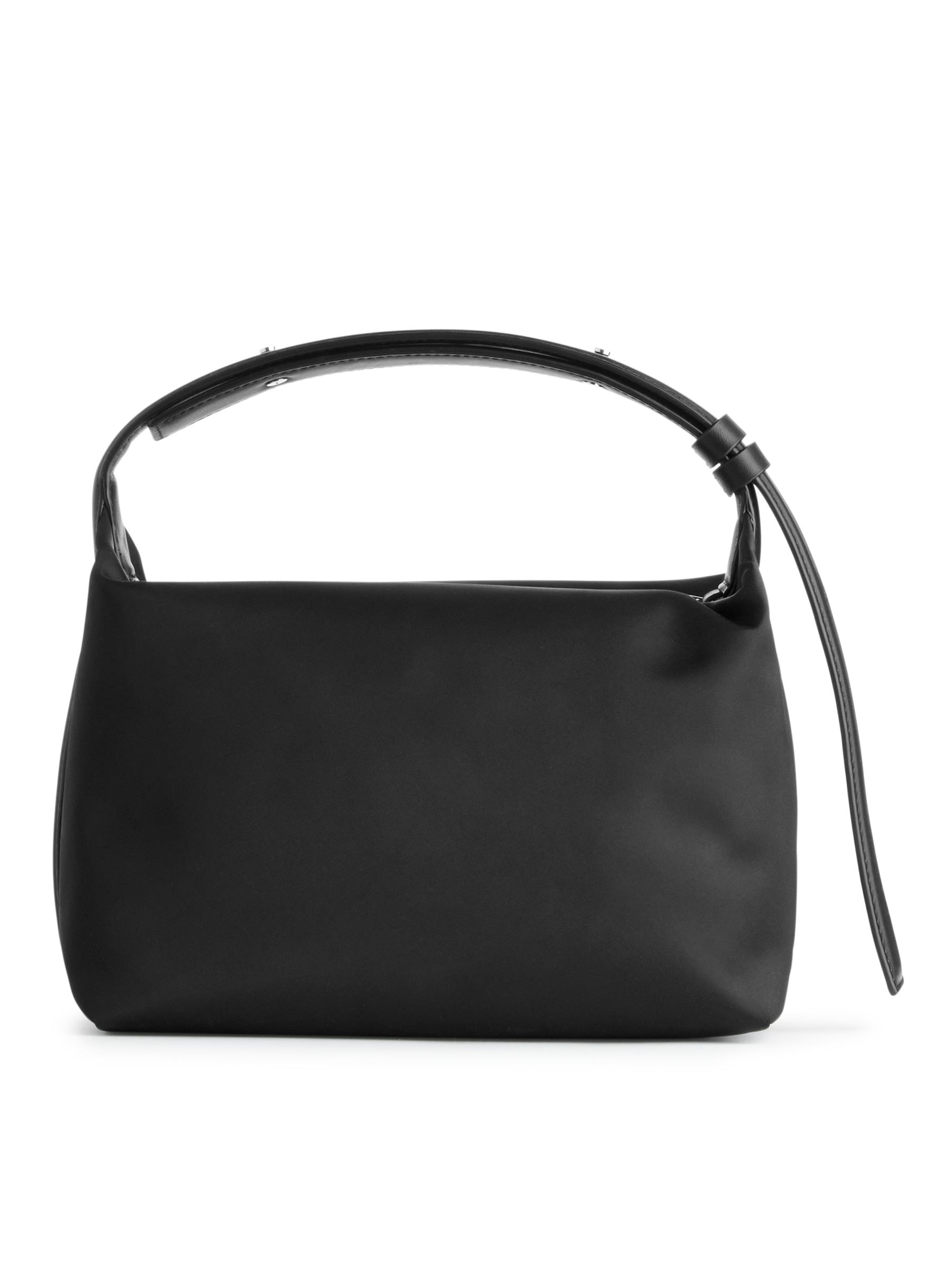 Umhängetasche mit Lederverzierungen - Schwarz - Damen - StillMedia/DescriptiveStillLife - 3