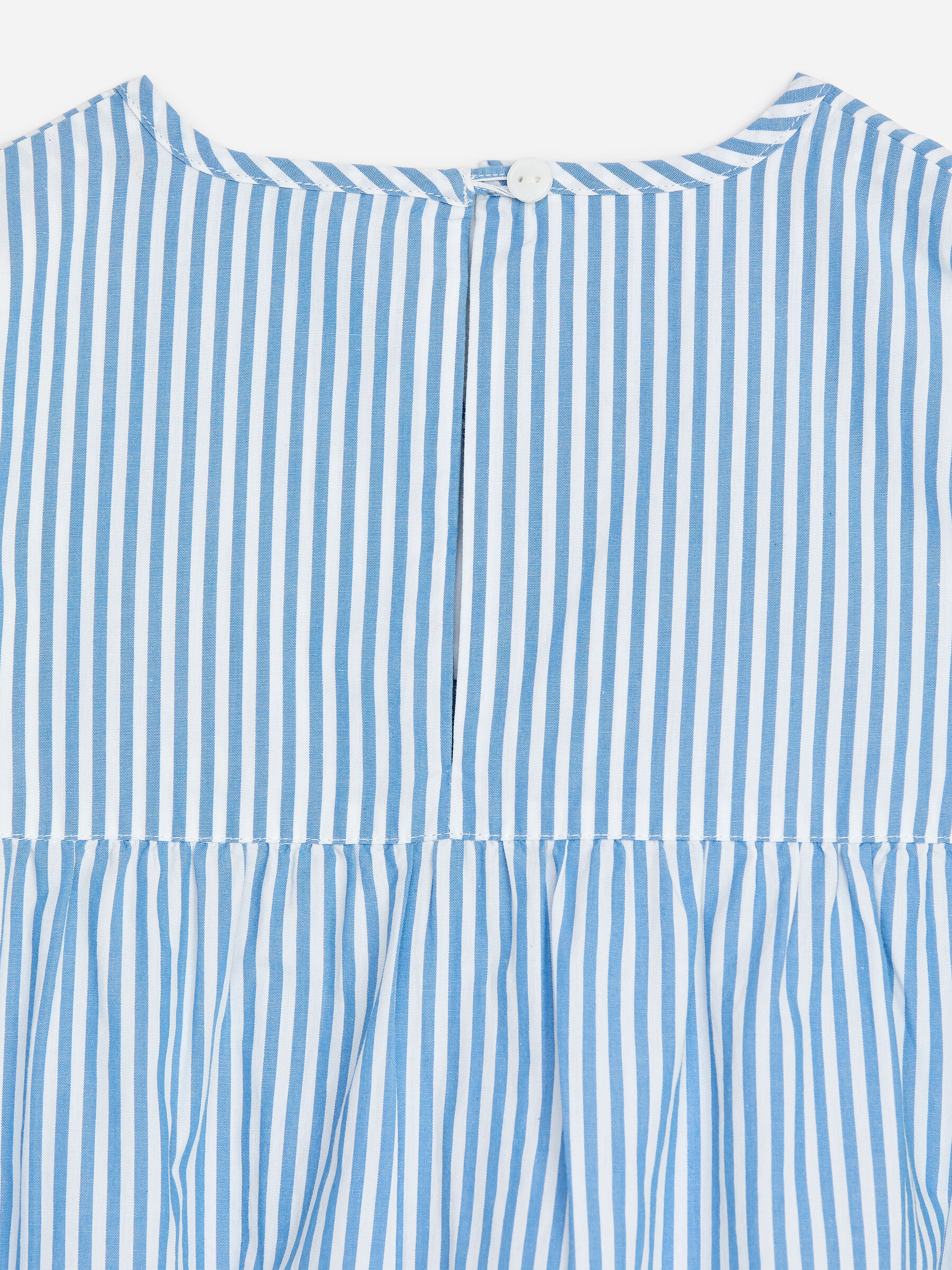 Cotton Dress - Blue/White - Regular fit - Children - StillMedia/DescriptiveDetail - 2