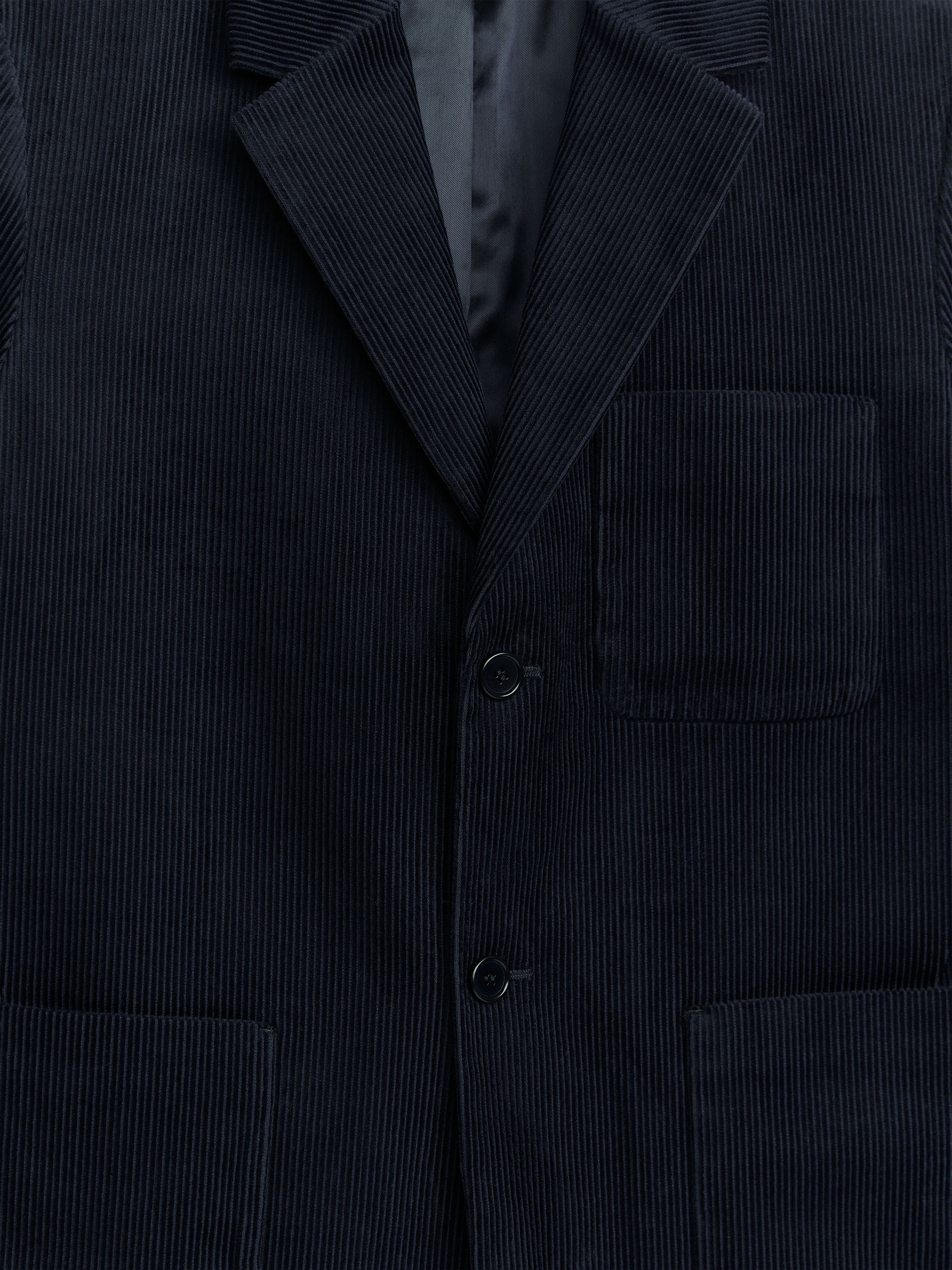 Blazer aus Cord - Dunkelblau - Regular Fit - Herren - StillMedia/DescriptiveDetail - 1