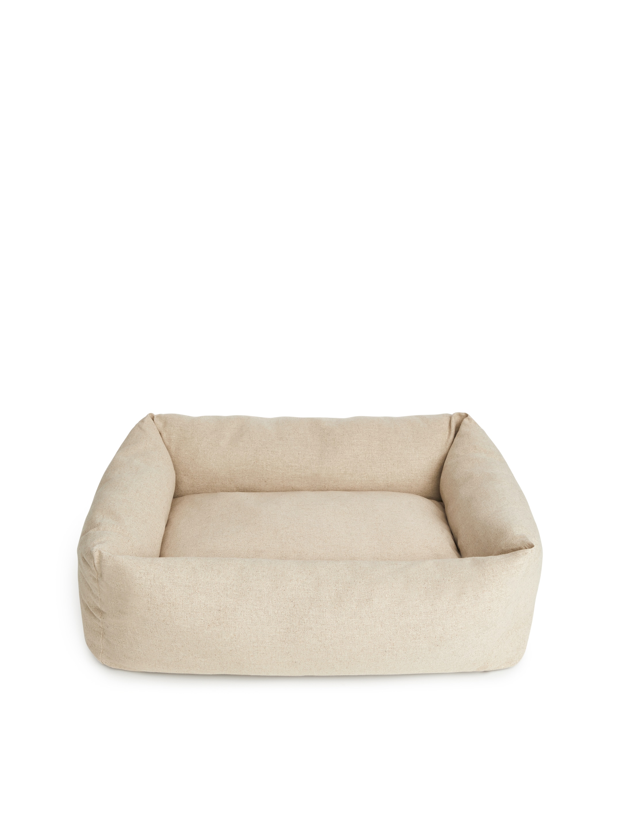 Mittelgroßes, gepolstertes Hundebett - Beige - Haushaltswaren - StillMedia/DescriptiveStillLife - 2