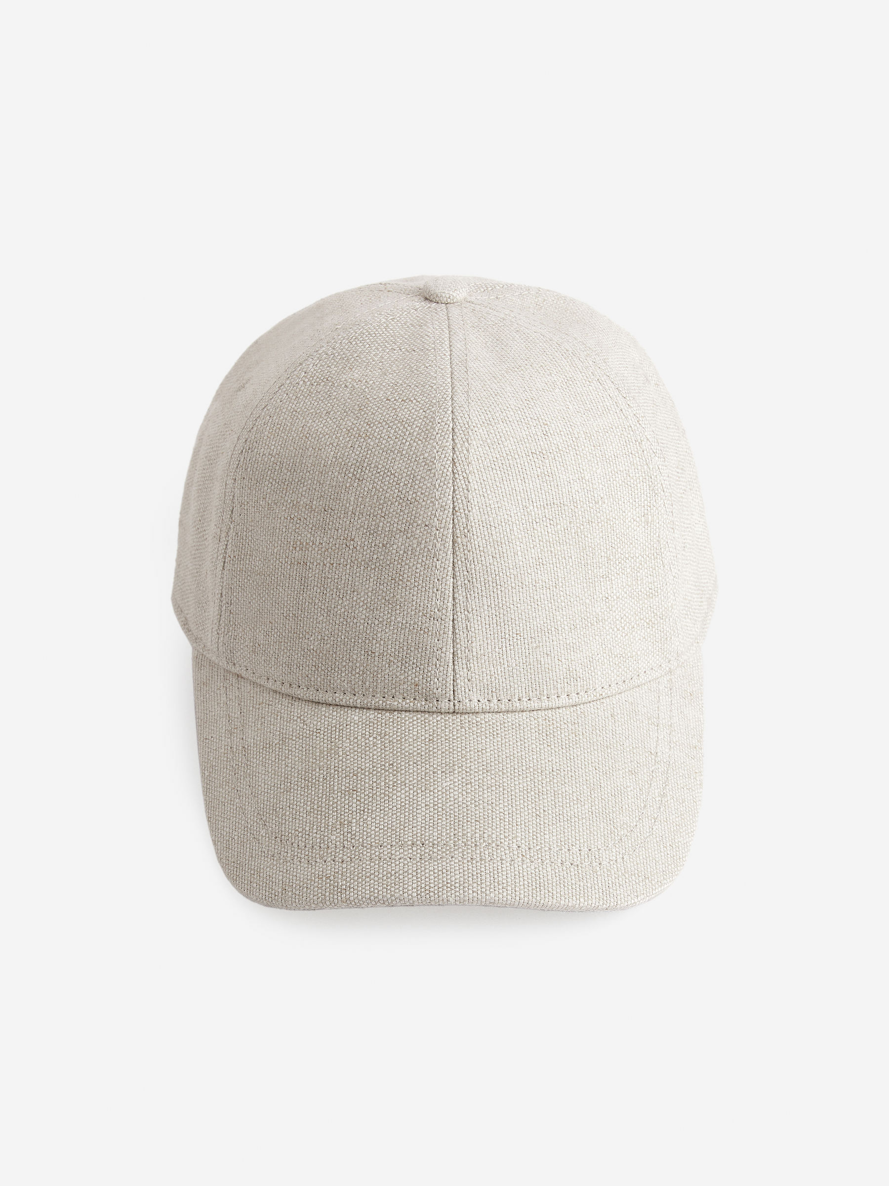 Linen Cap - Off White - Women - StillMedia/DescriptiveStillLife - 2