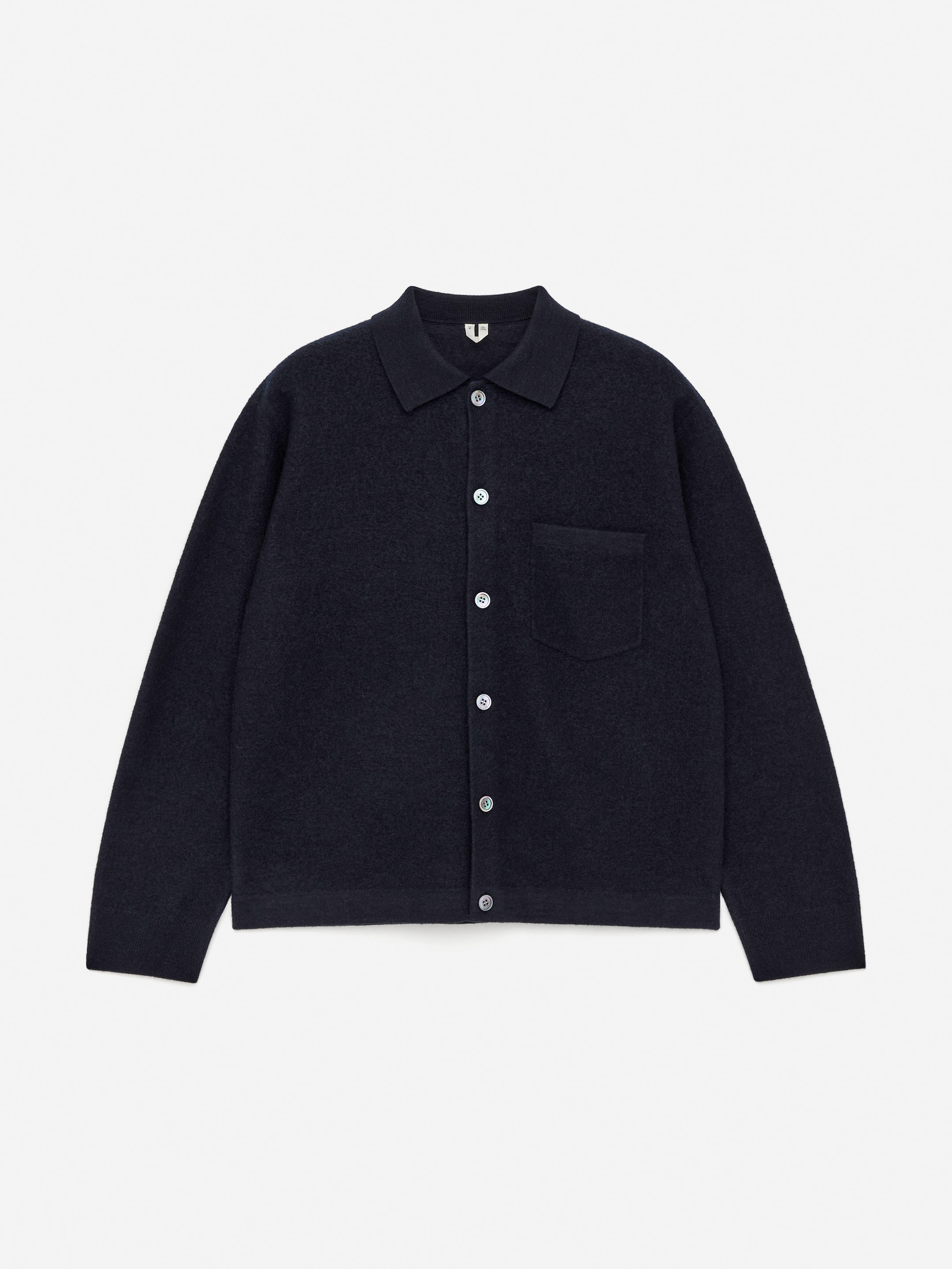 Cardigan en laine bouillie-#181720-17108