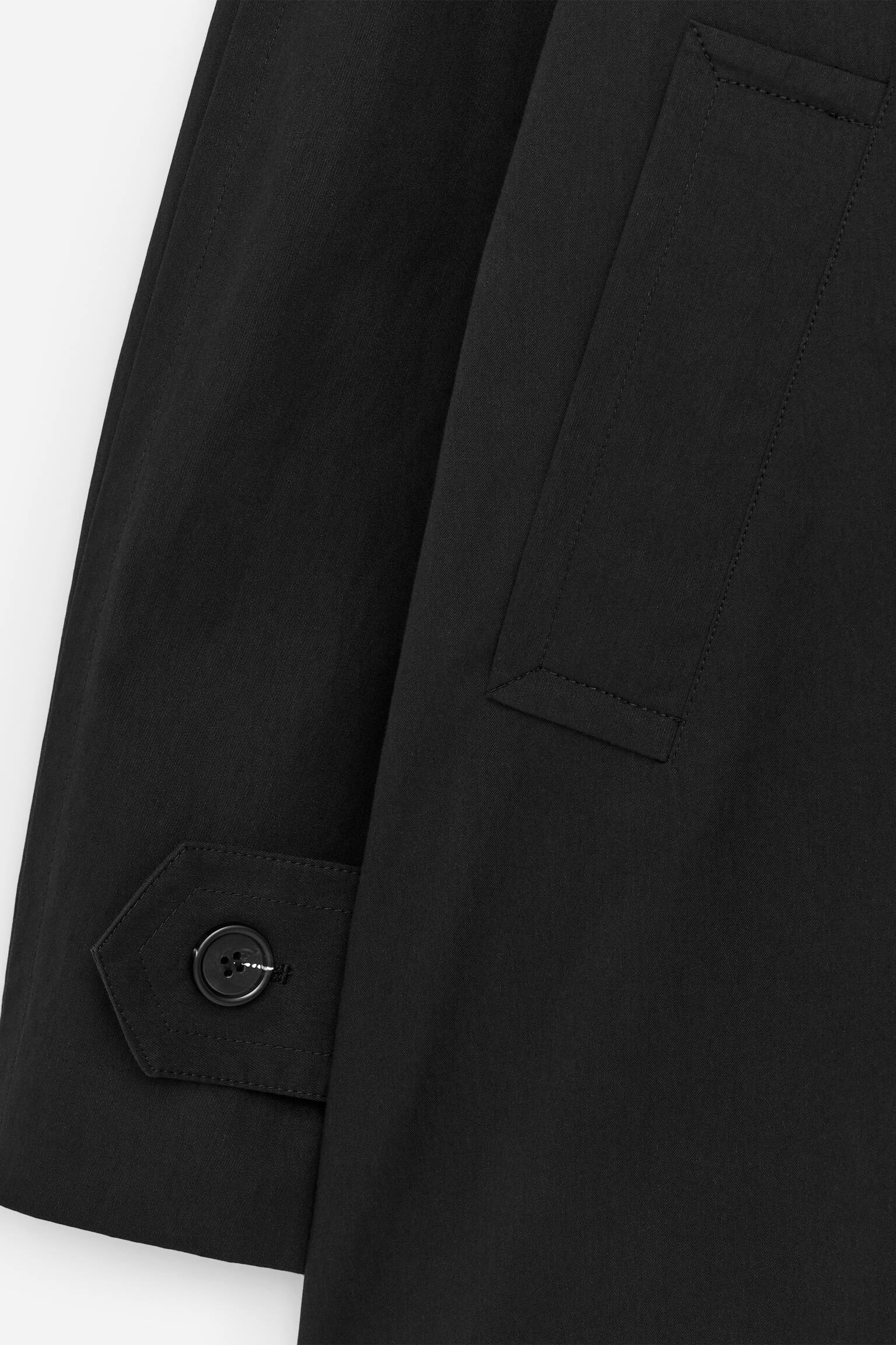 Trench oversize - Noir - 8