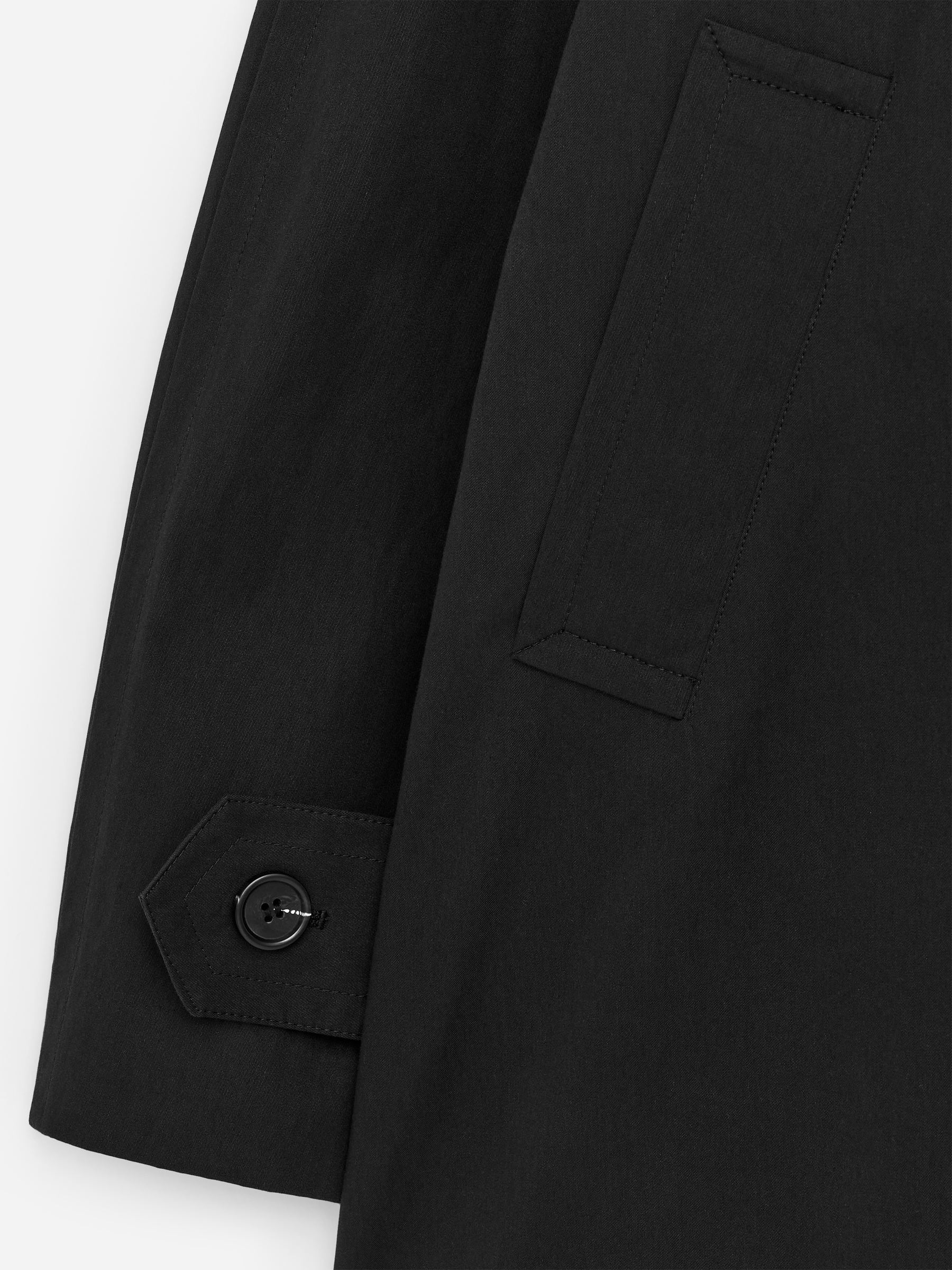 Oversized Trench Jacket - Black - Oversized - Women - StillMedia/DescriptiveDetail - 1