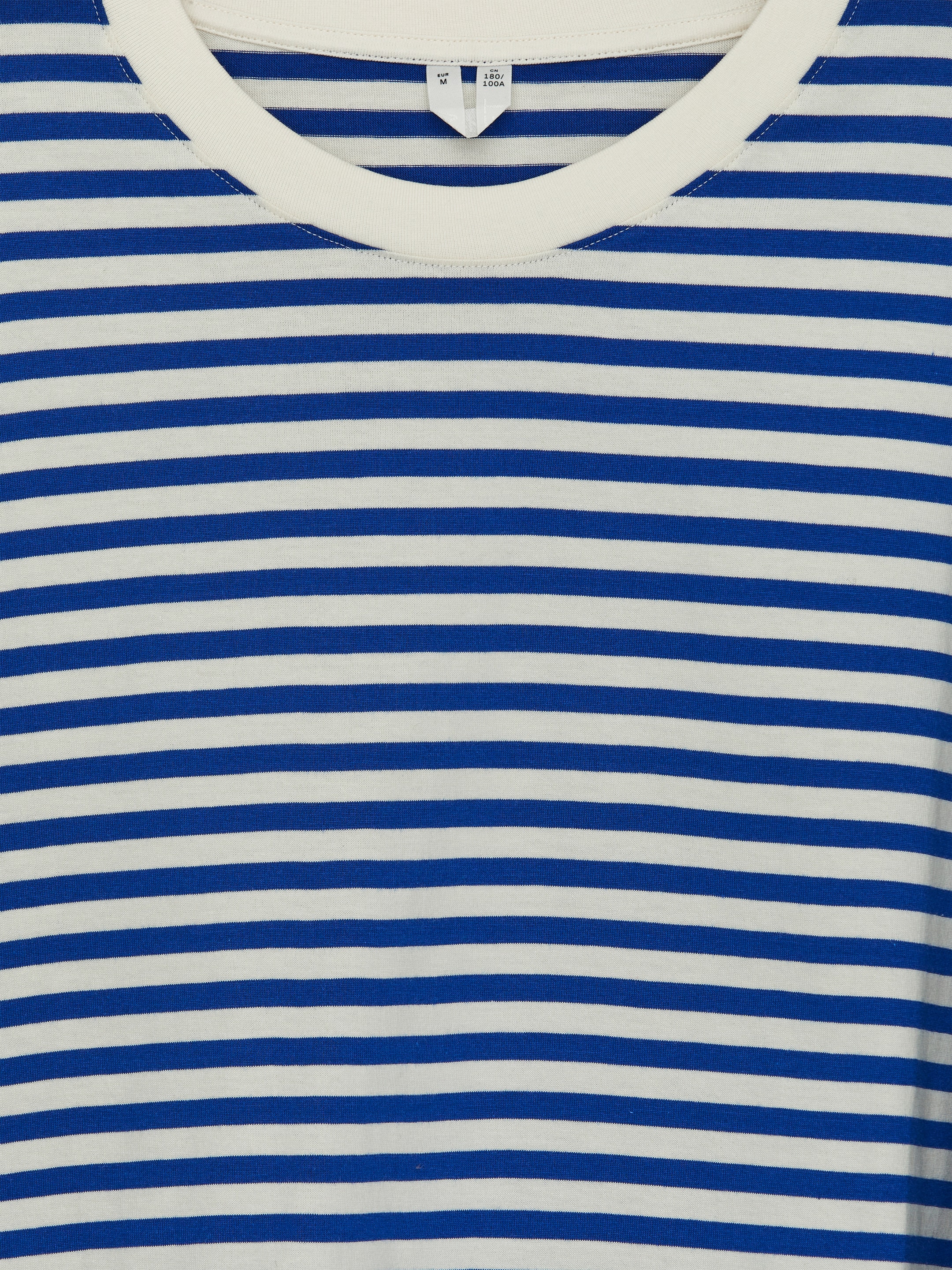 T-shirt à manches longues - Blanc/Bleu - Relaxed fit - Homme - StillMedia/DescriptiveDetail - 1