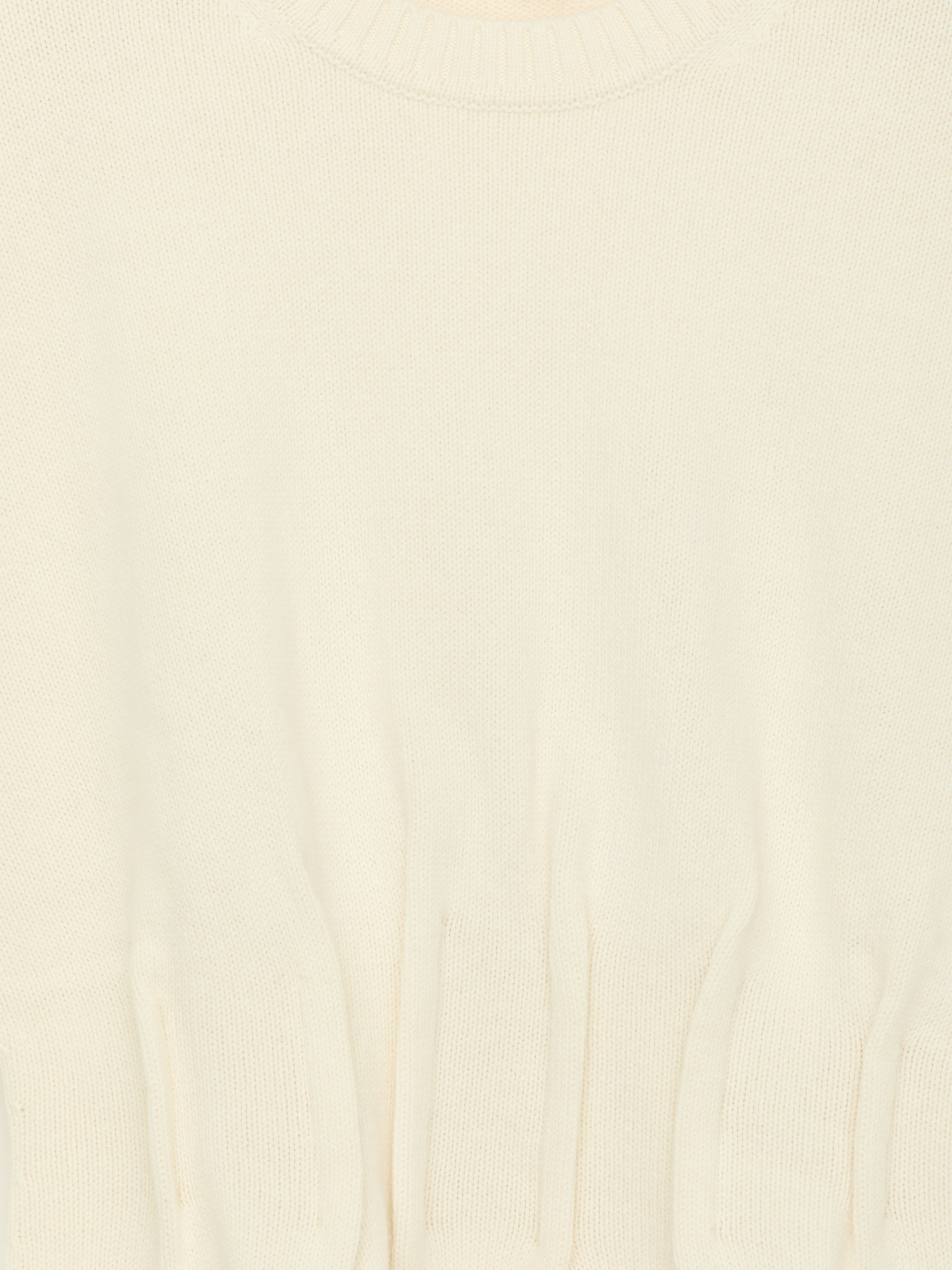 Pull à taille ajustée - Blanc cassé - Loose fit - Femme - StillMedia/DescriptiveDetail - 2