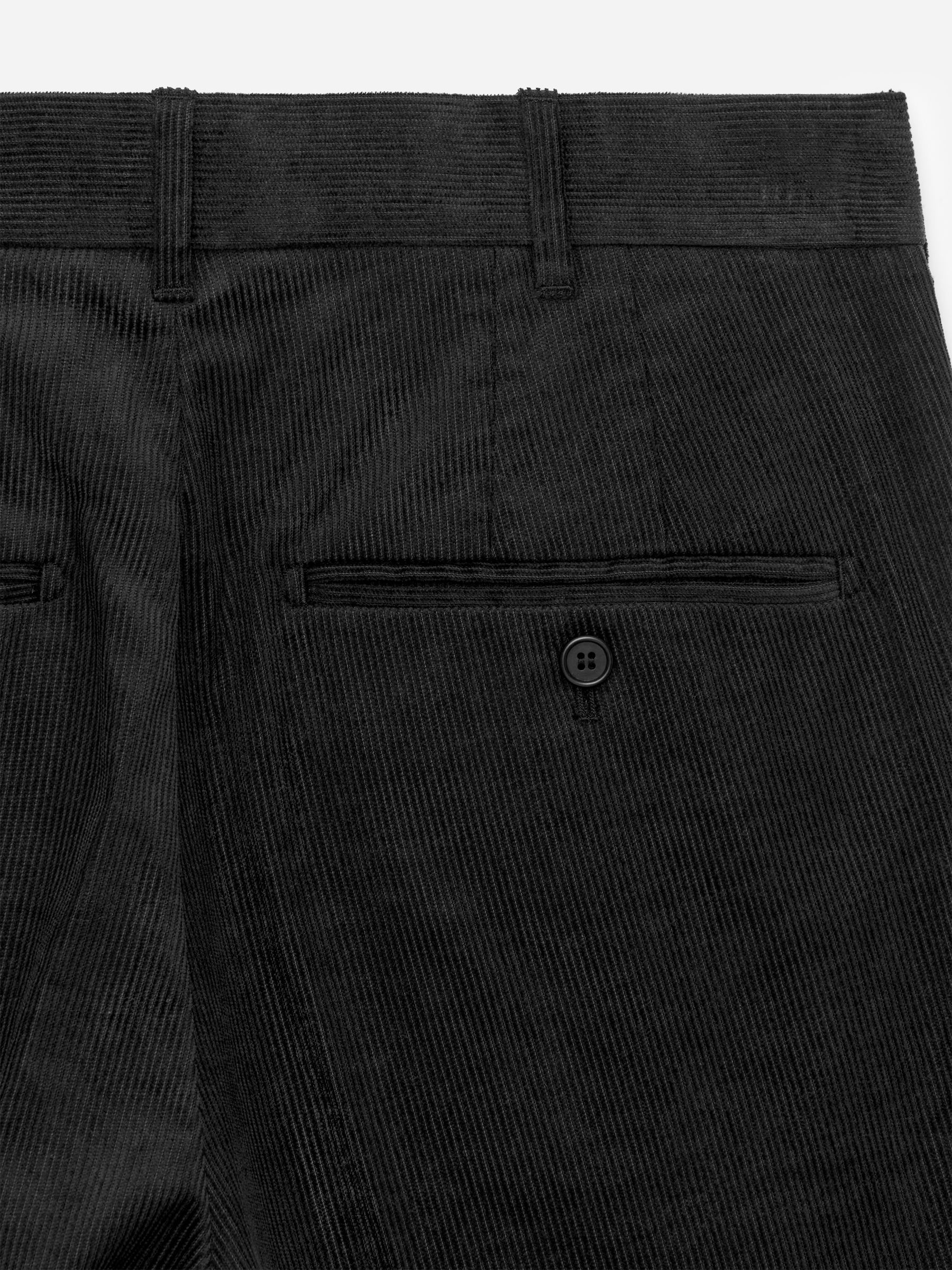 Relaxed Corduroy Trousers - Black - Loose fit - Men - StillMedia/DescriptiveDetail - 5