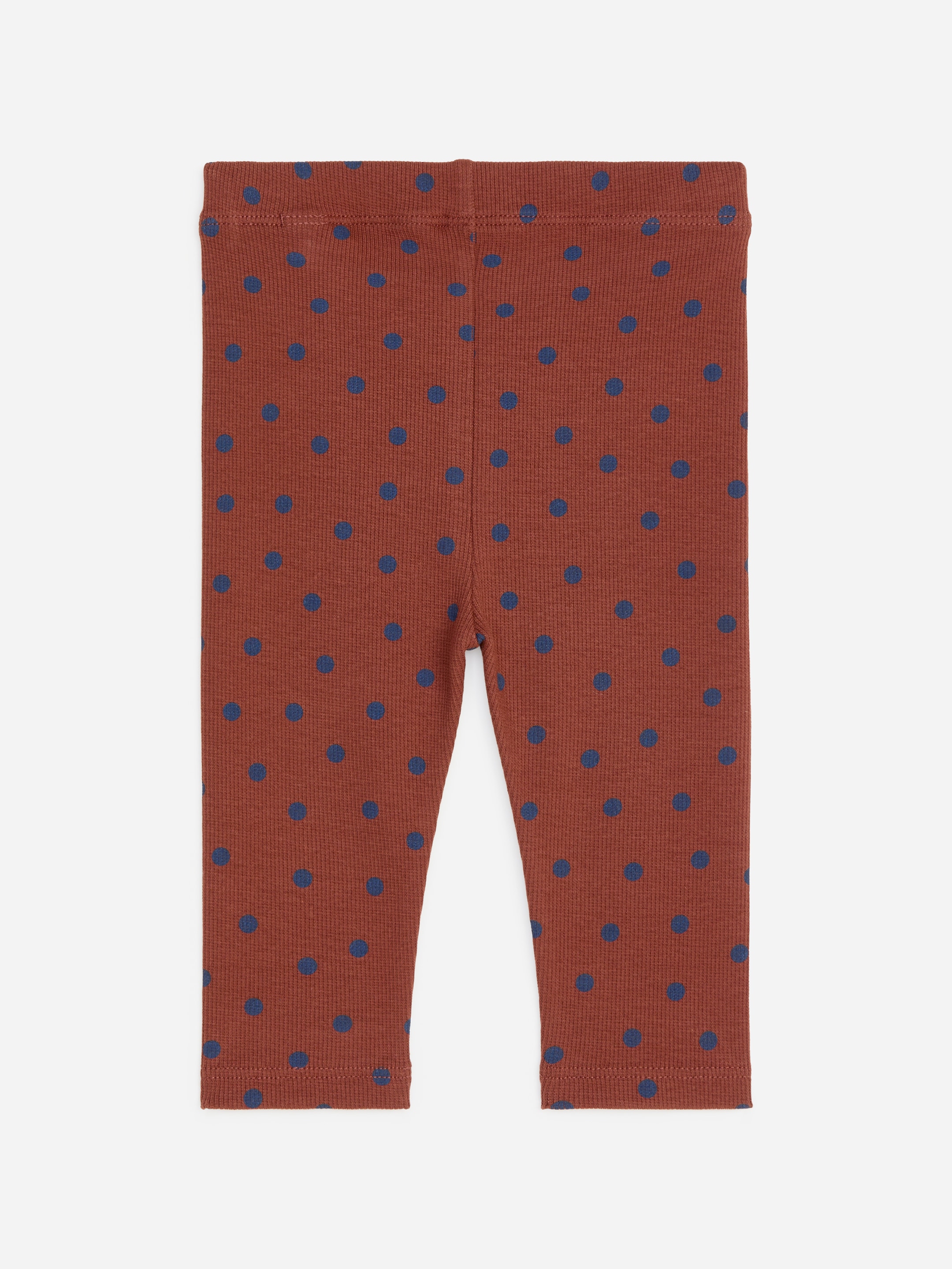 Legging côtelé - Rouille/Pois bleus - Slim fit - Enfant - StillMedia/DescriptiveStillLife - 3