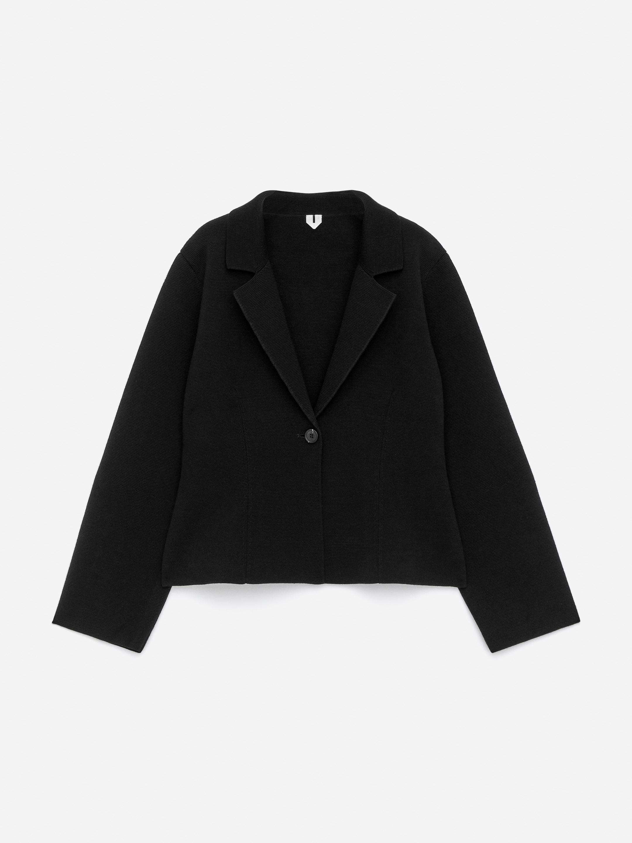 Knitted Wool-Cotton Jacket-#272627-16976