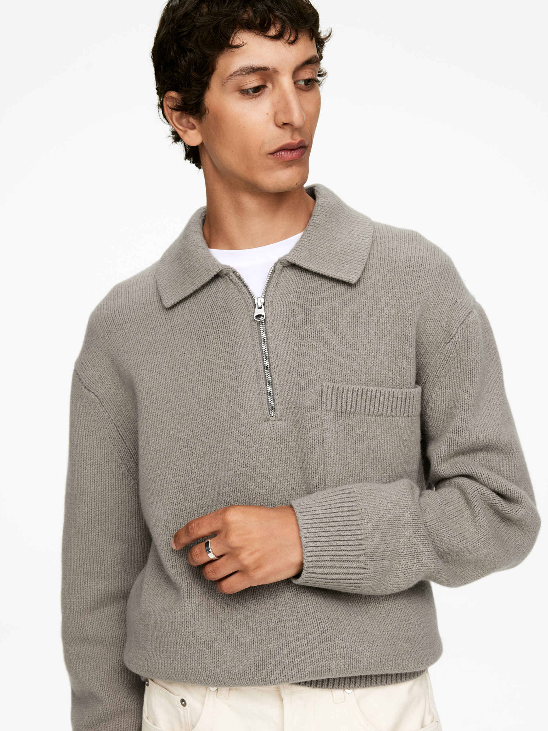 Cylinder Sterling Silver Ring - Silver - Men - StillMedia/Lookbook - 7